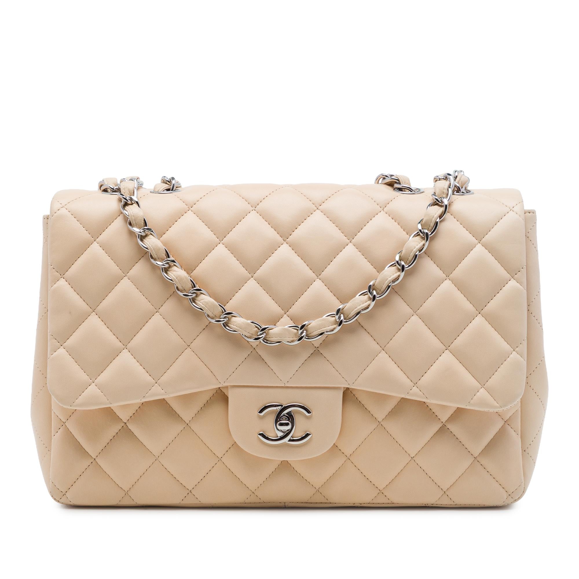 Chanel Jumbo Classic Lambskin Single Flap