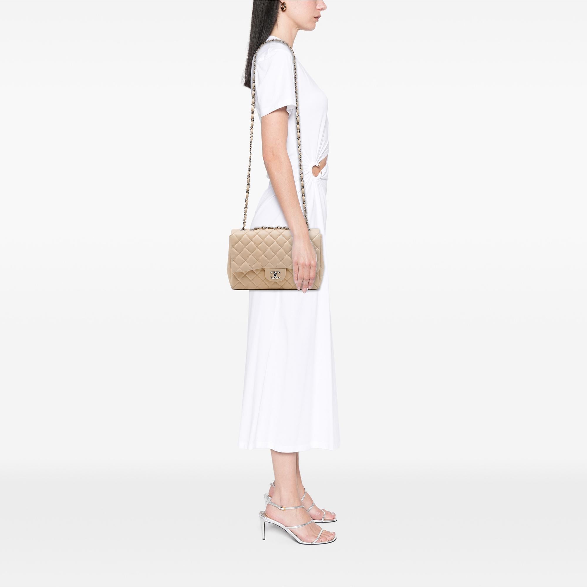 Chanel Jumbo Classic Lambskin Single Flap