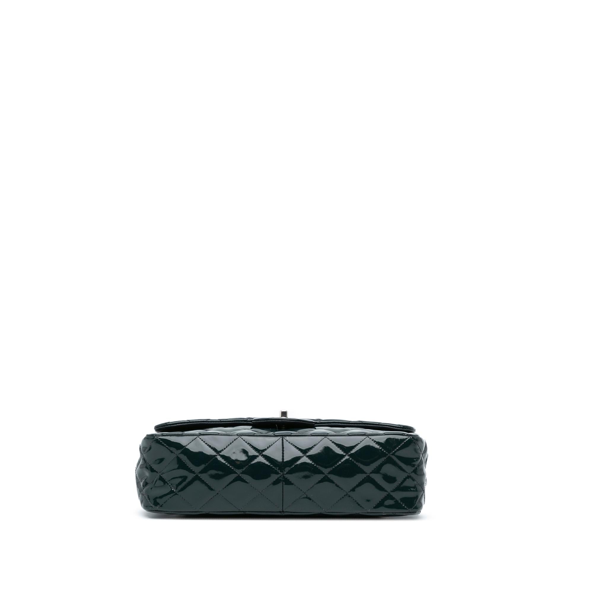 Chanel Jumbo Classic Patent Double Flap