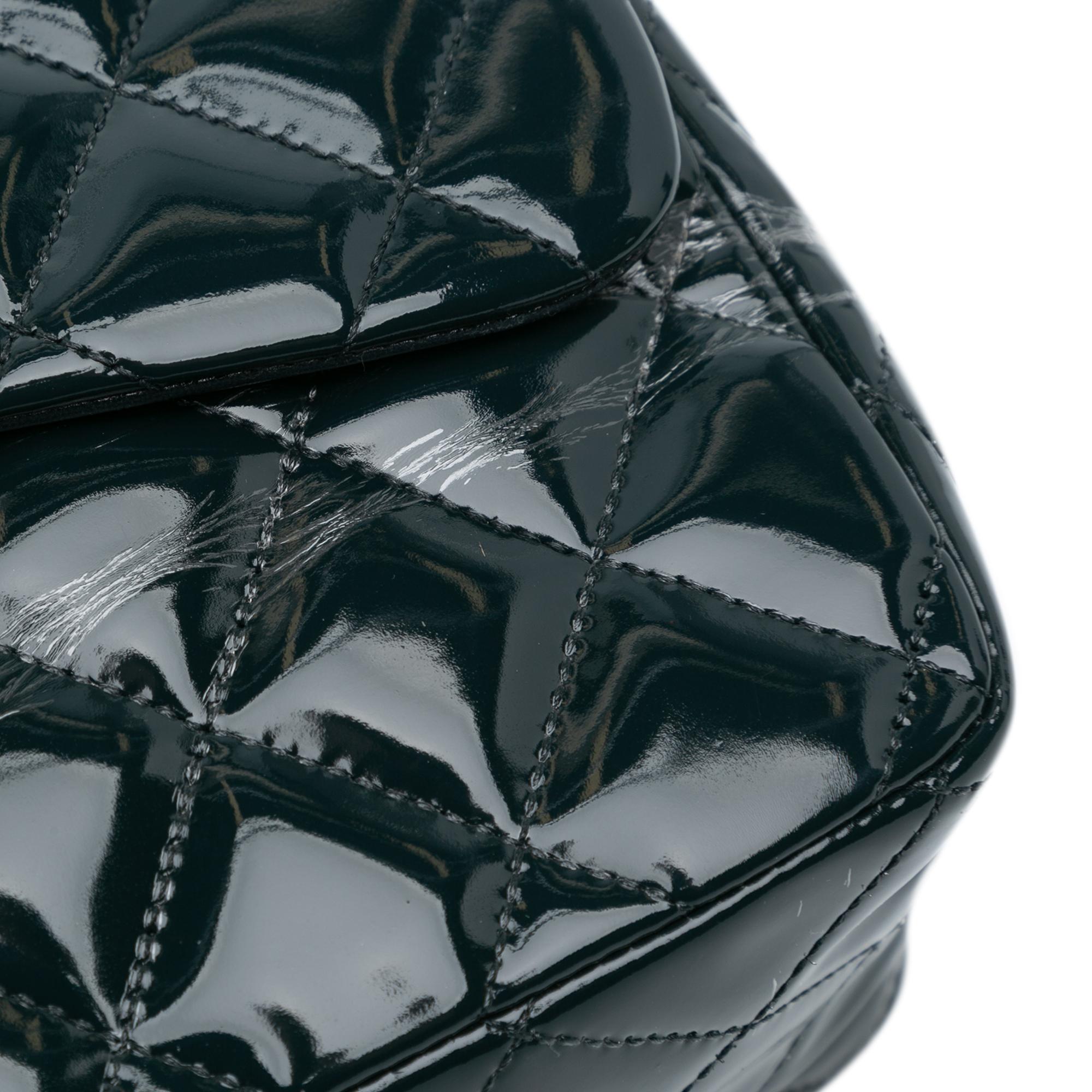 Chanel Jumbo Classic Patent Double Flap