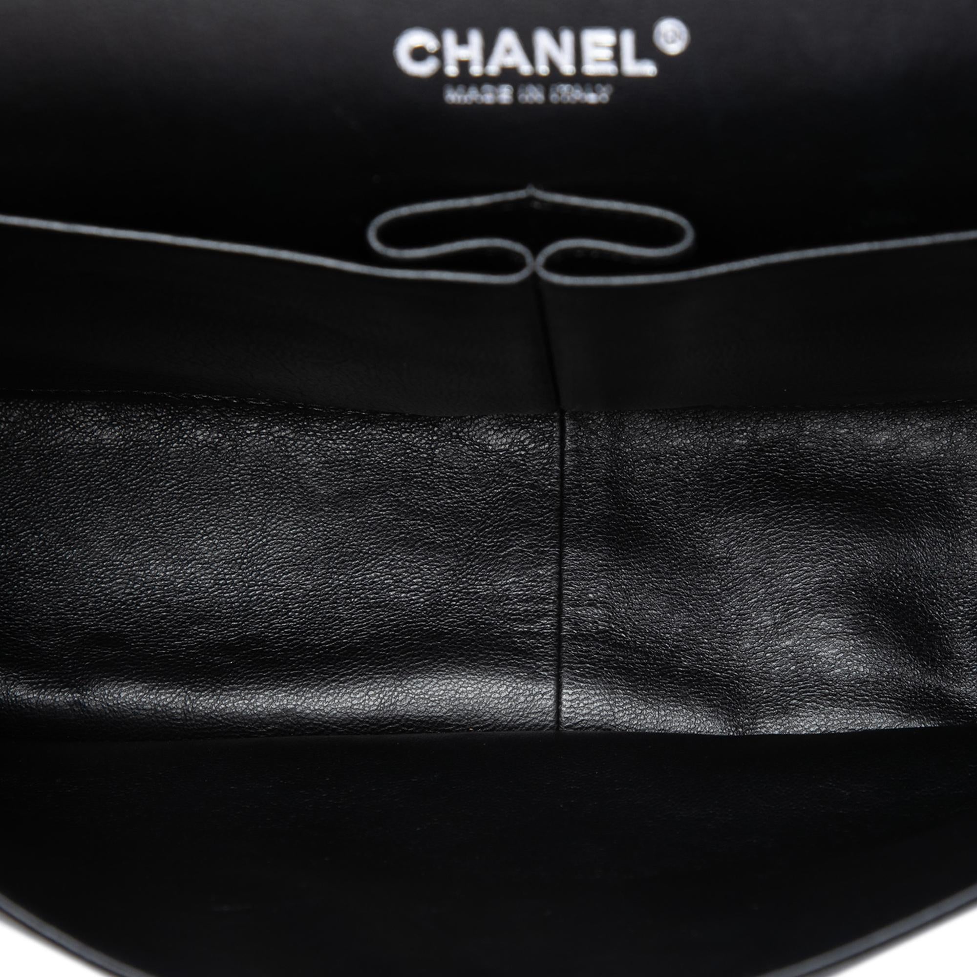 Chanel Jumbo Classic Patent Double Flap