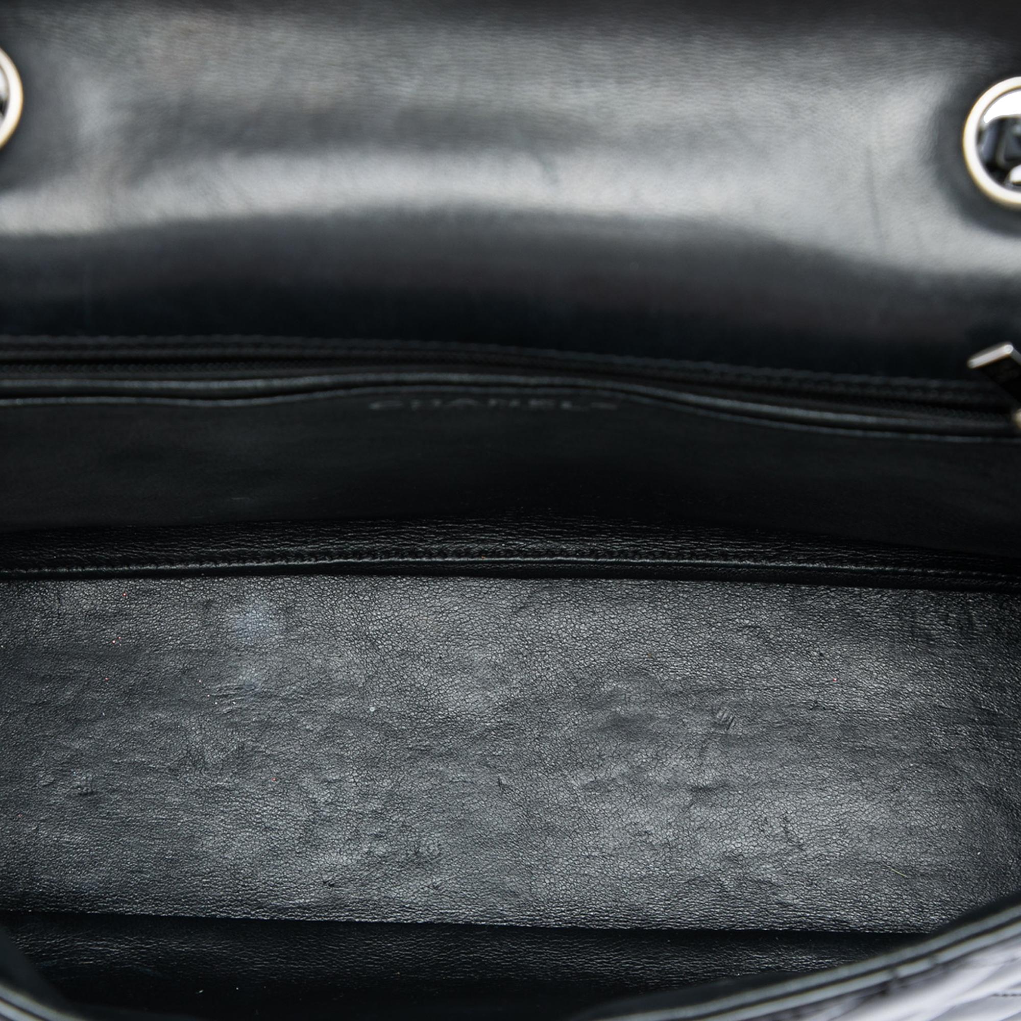 Chanel Jumbo Classic Patent Single Flap