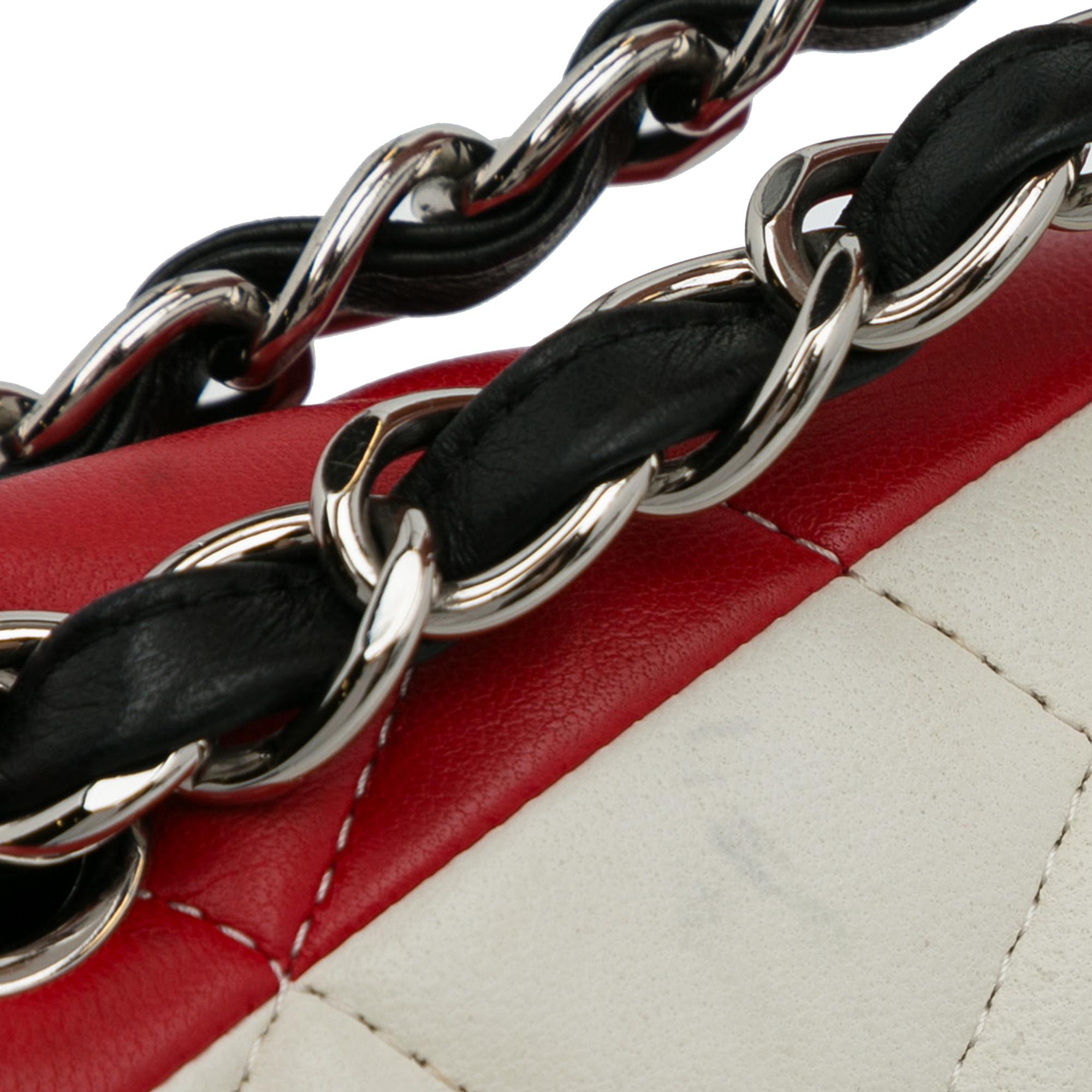 Chanel Jumbo Colorblock Classic Flap Bag (SHG-M8i3M9)