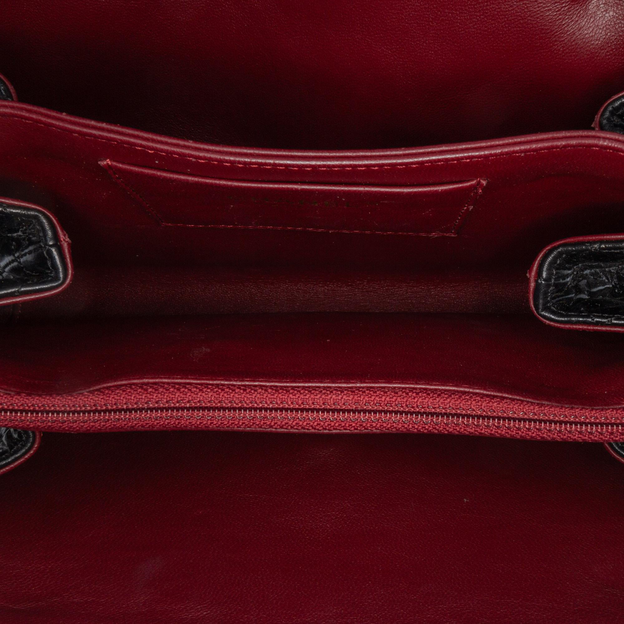 Chanel Jumbo Quilted Glazed Calfskin Clams Pocket Flap