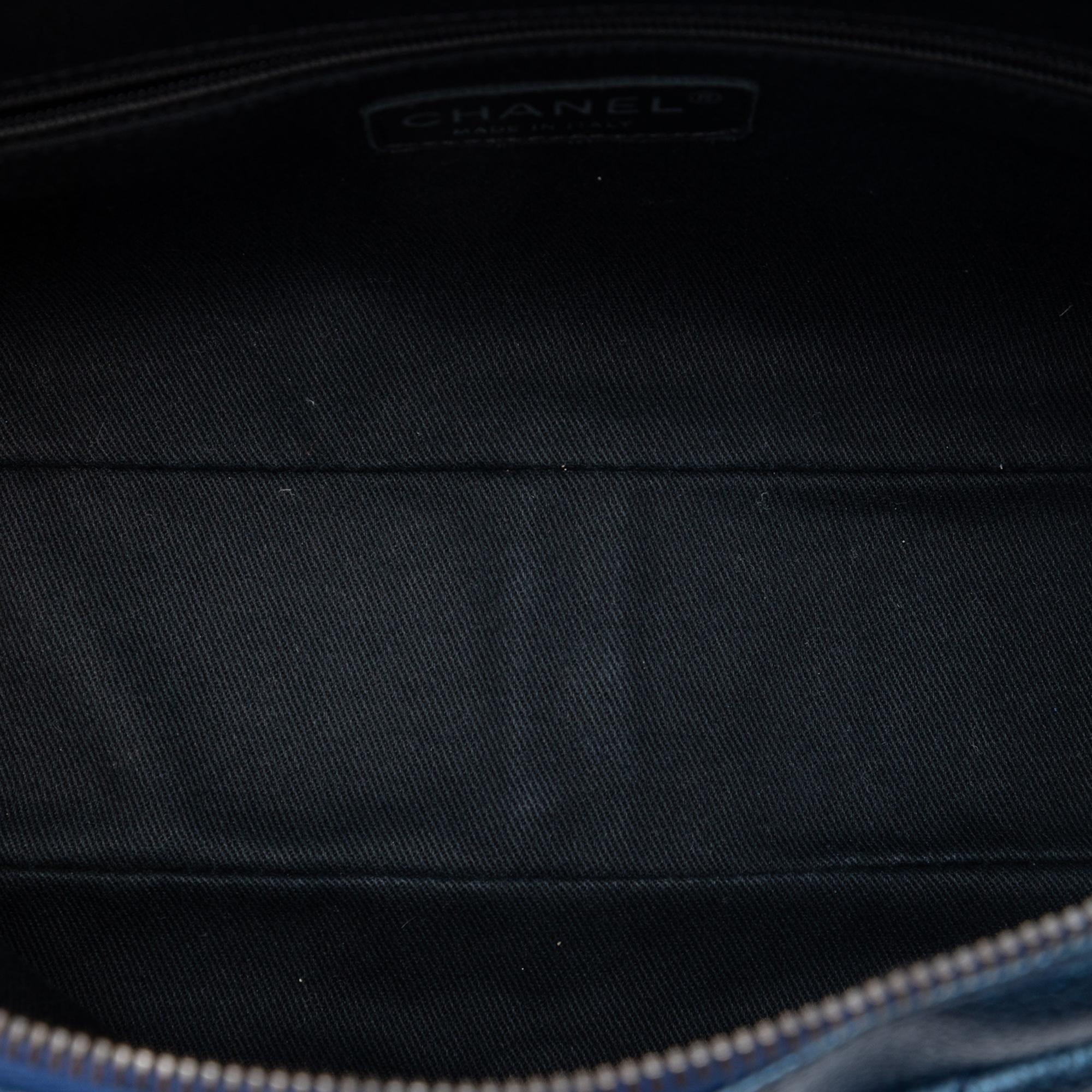 Chanel Jumbo Quilted Iridescent Caviar Easy Flap