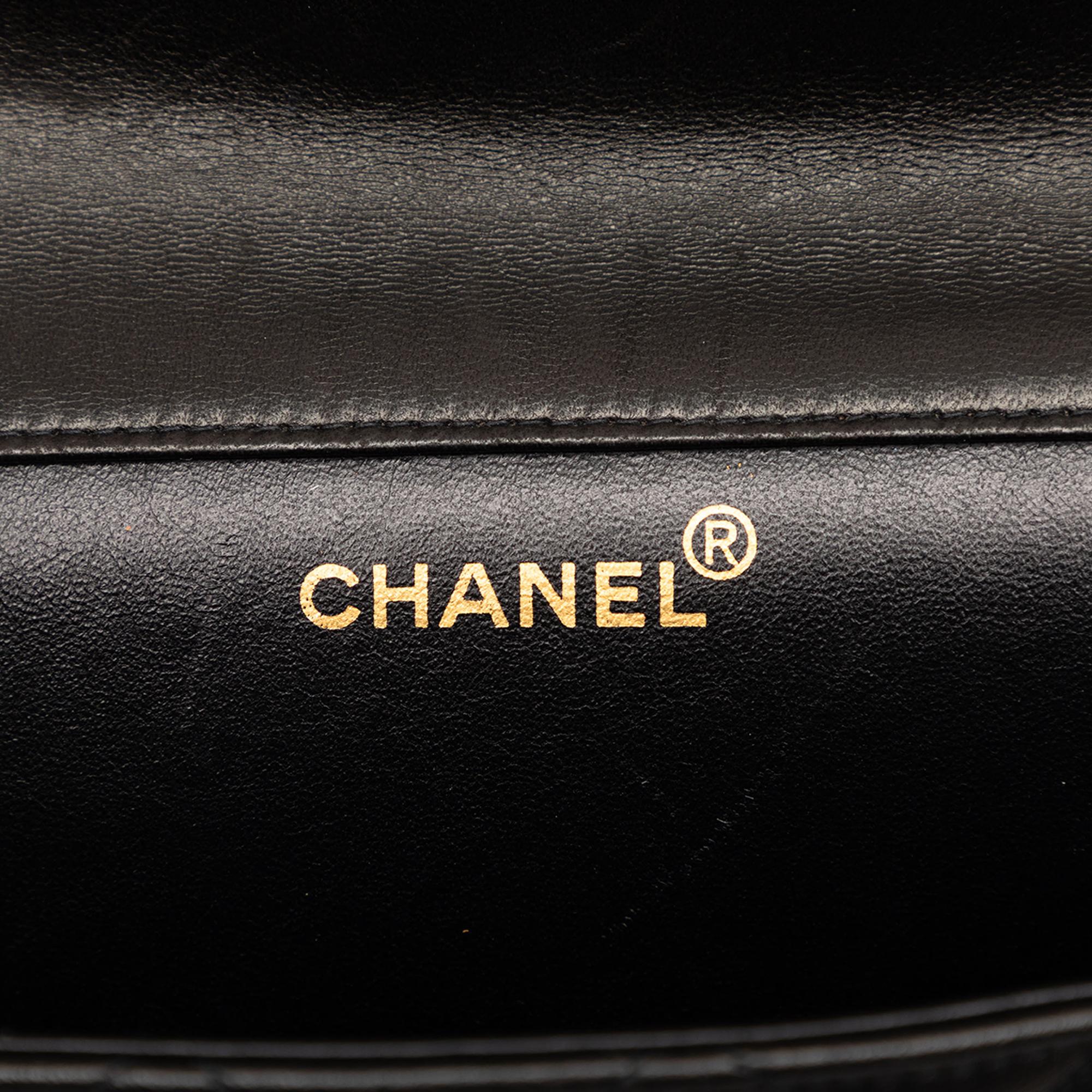 Chanel Jumbo Quilted Lambskin Double Sided Flap