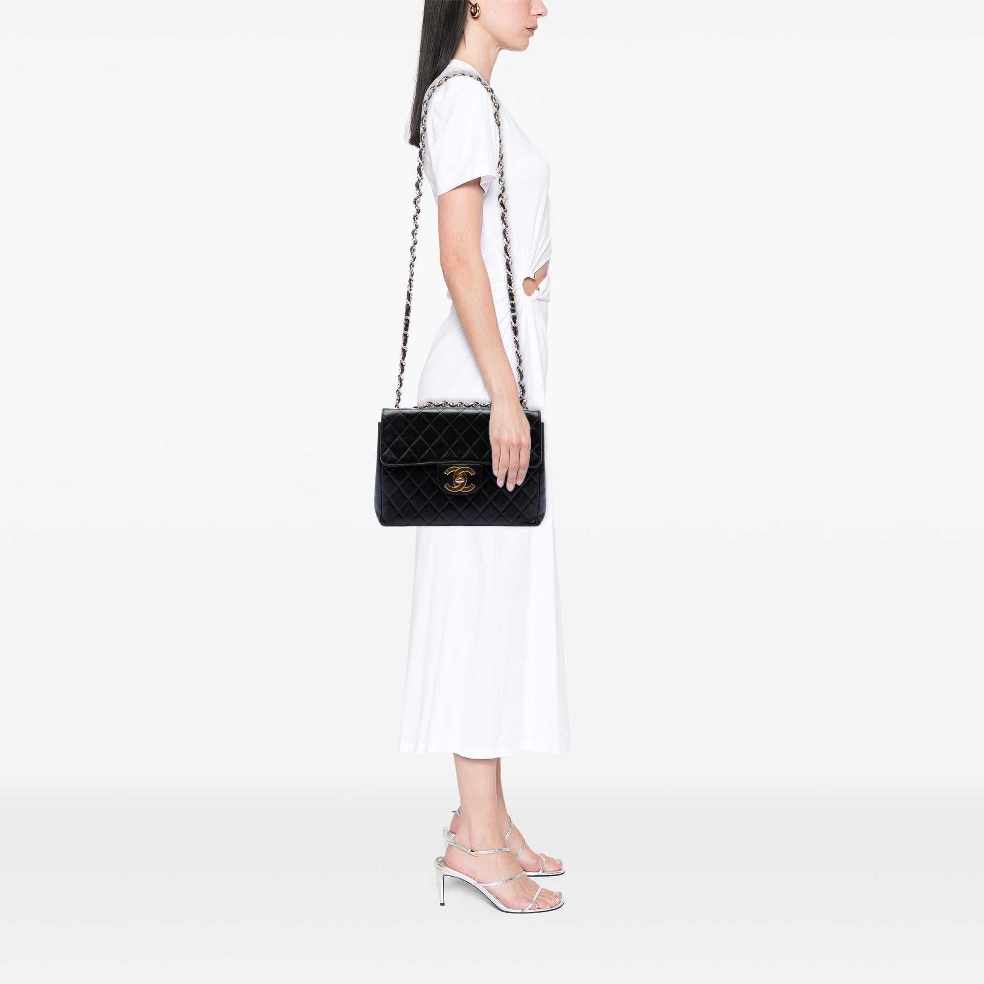 Chanel Jumbo XL Classic Lambskin Single Flap