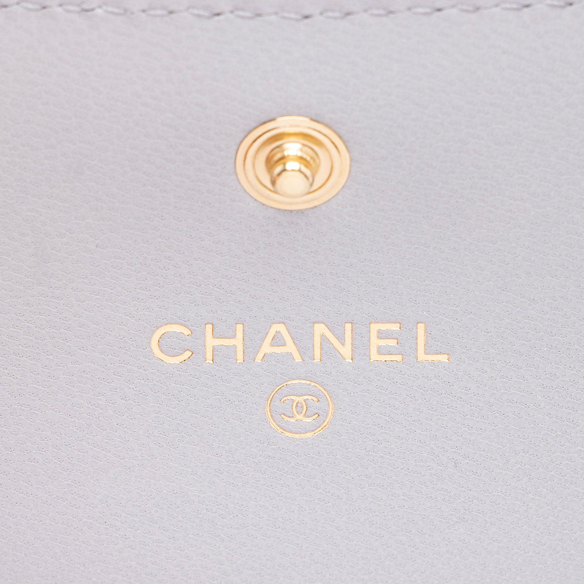 Chanel Lambskin 19 Flap Wallet