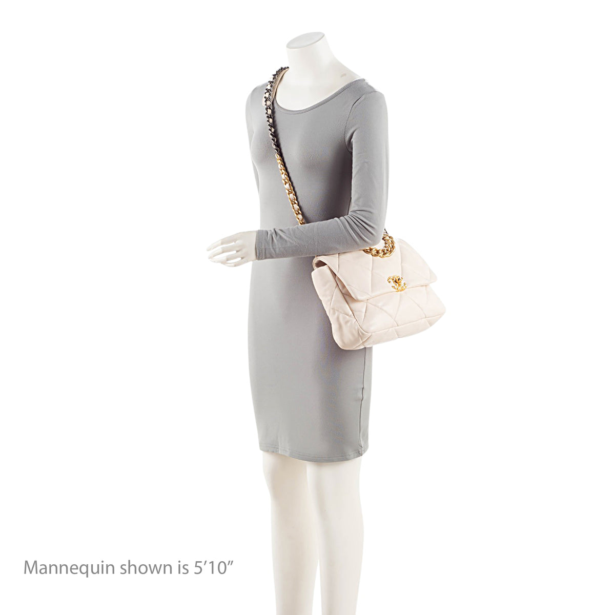 Chanel Lambskin 19 Large Flap Shoulder Bag