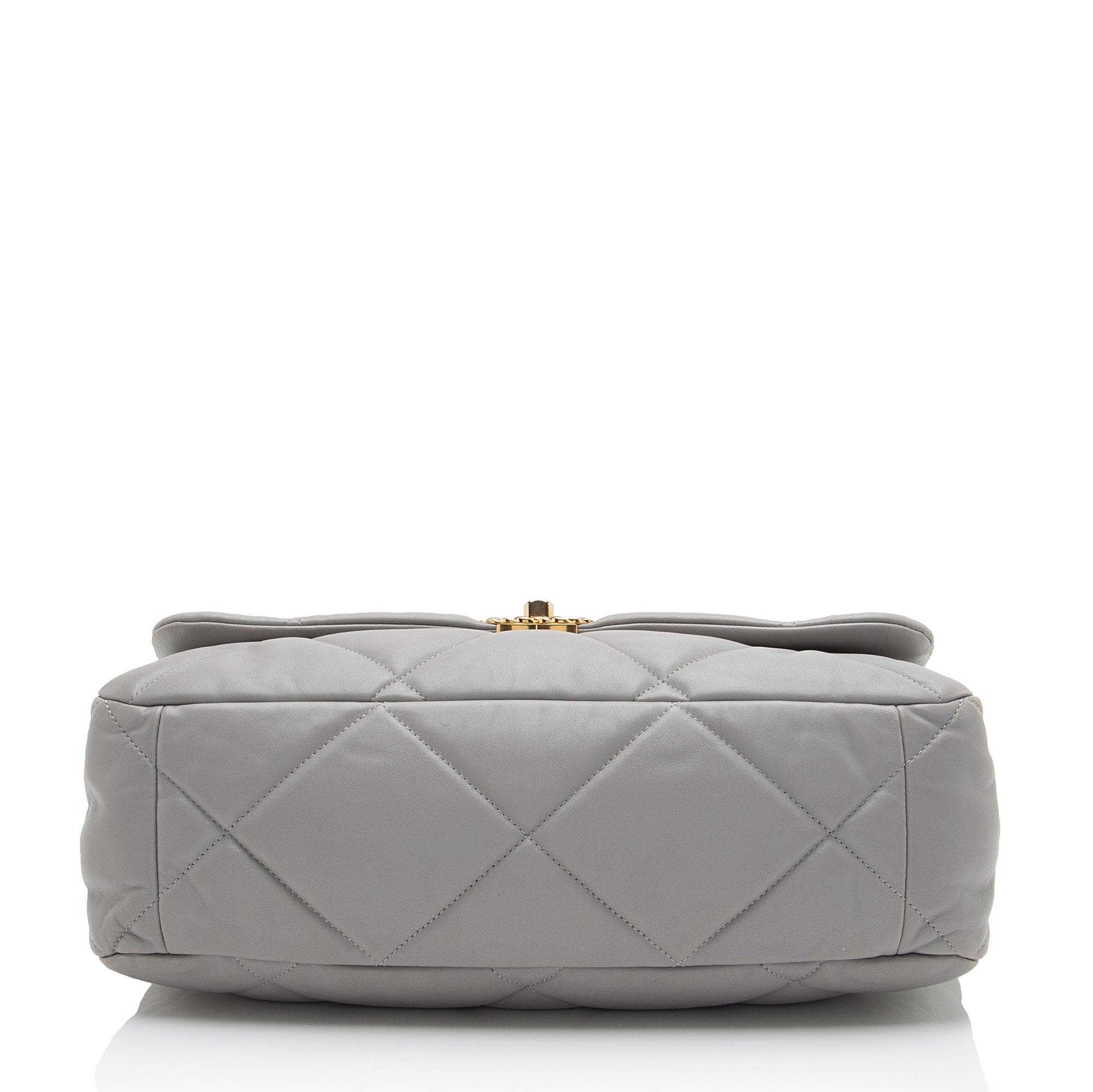 Chanel Lambskin 19 Maxi Flap Shoulder Bag