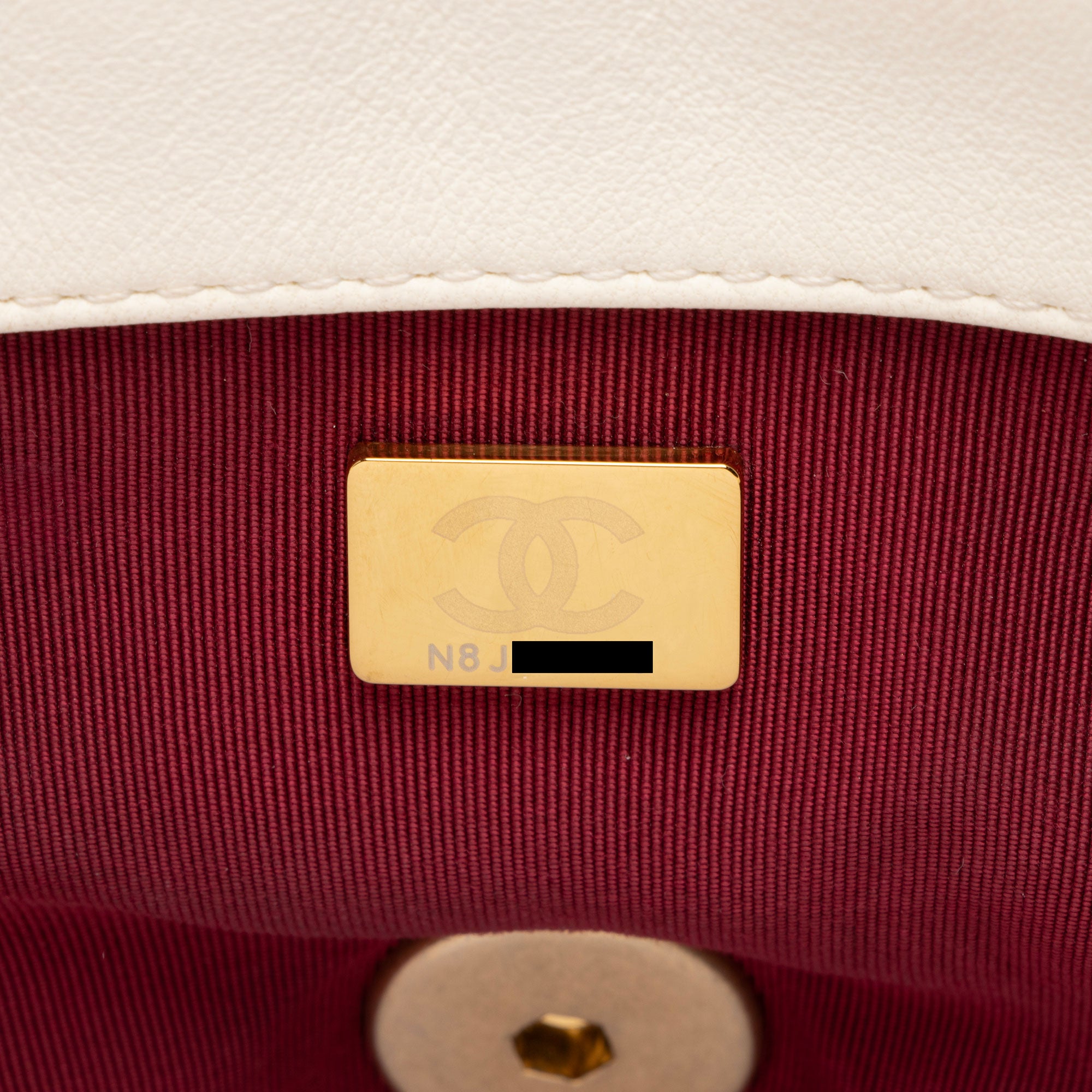 Chanel Lambskin 19 Medium Flap Shoulder Bag