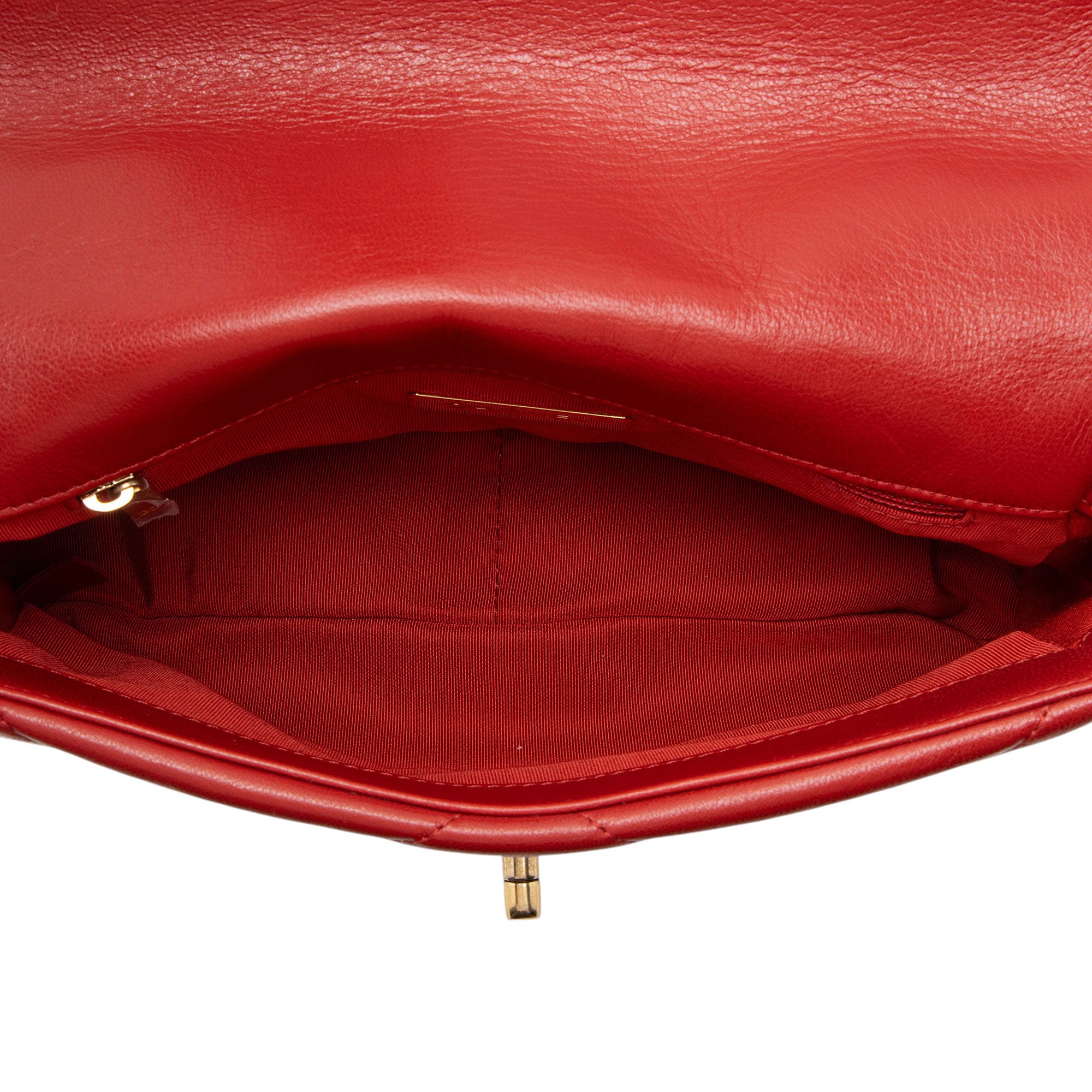 Chanel Lambskin 19 Medium Flap Shoulder Bag