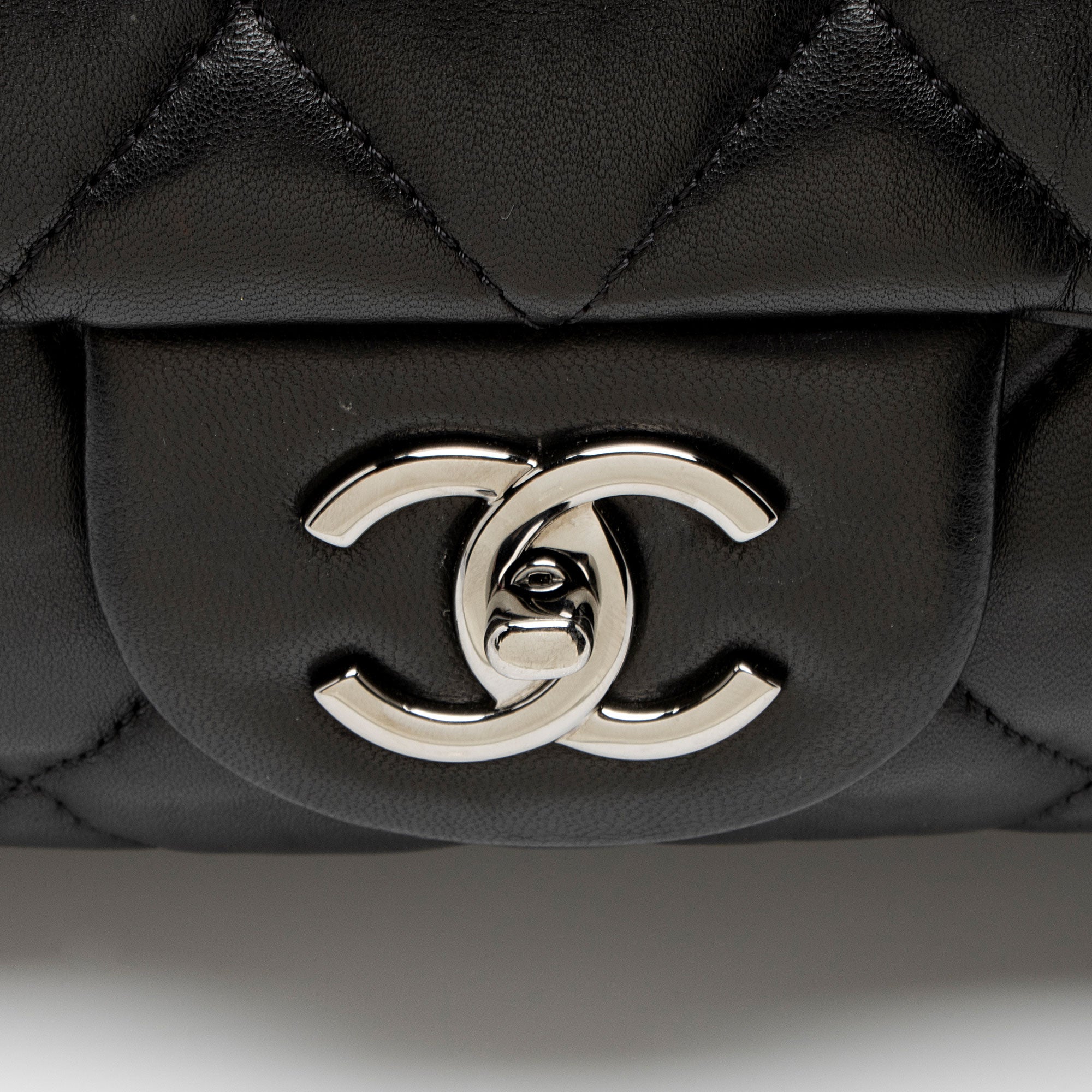 Chanel Lambskin 3 Accordion Maxi Flap Bag
