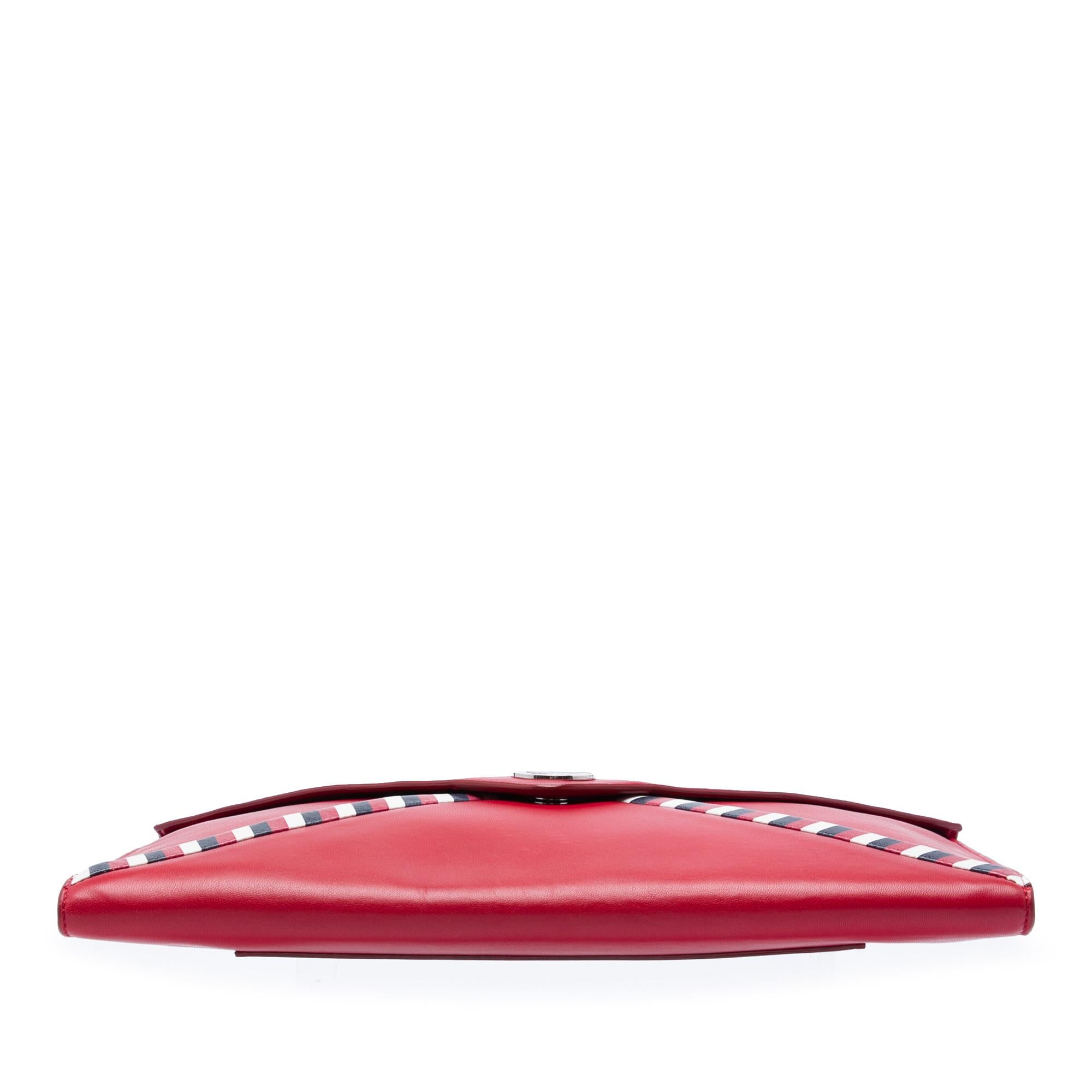 Chanel Lambskin Airlines Envelope Clutch