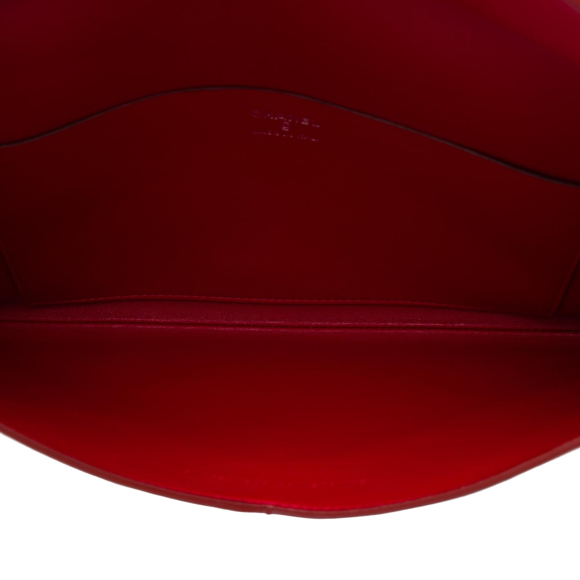 Chanel Lambskin Airlines Envelope Clutch