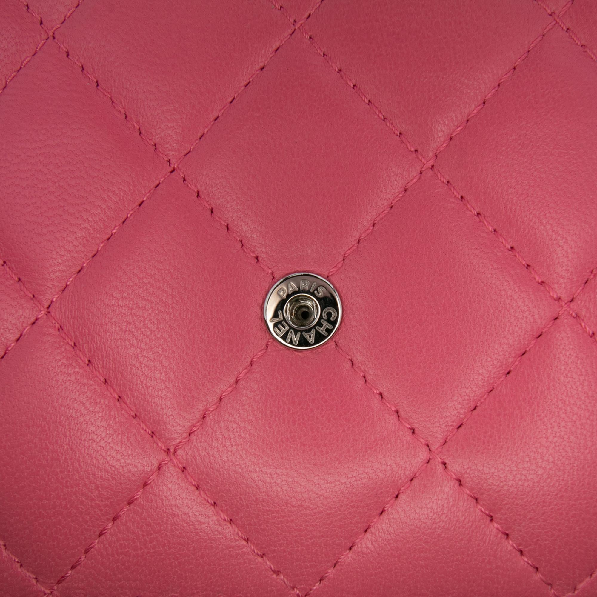 Chanel Lambskin Boy Wallet On Chain