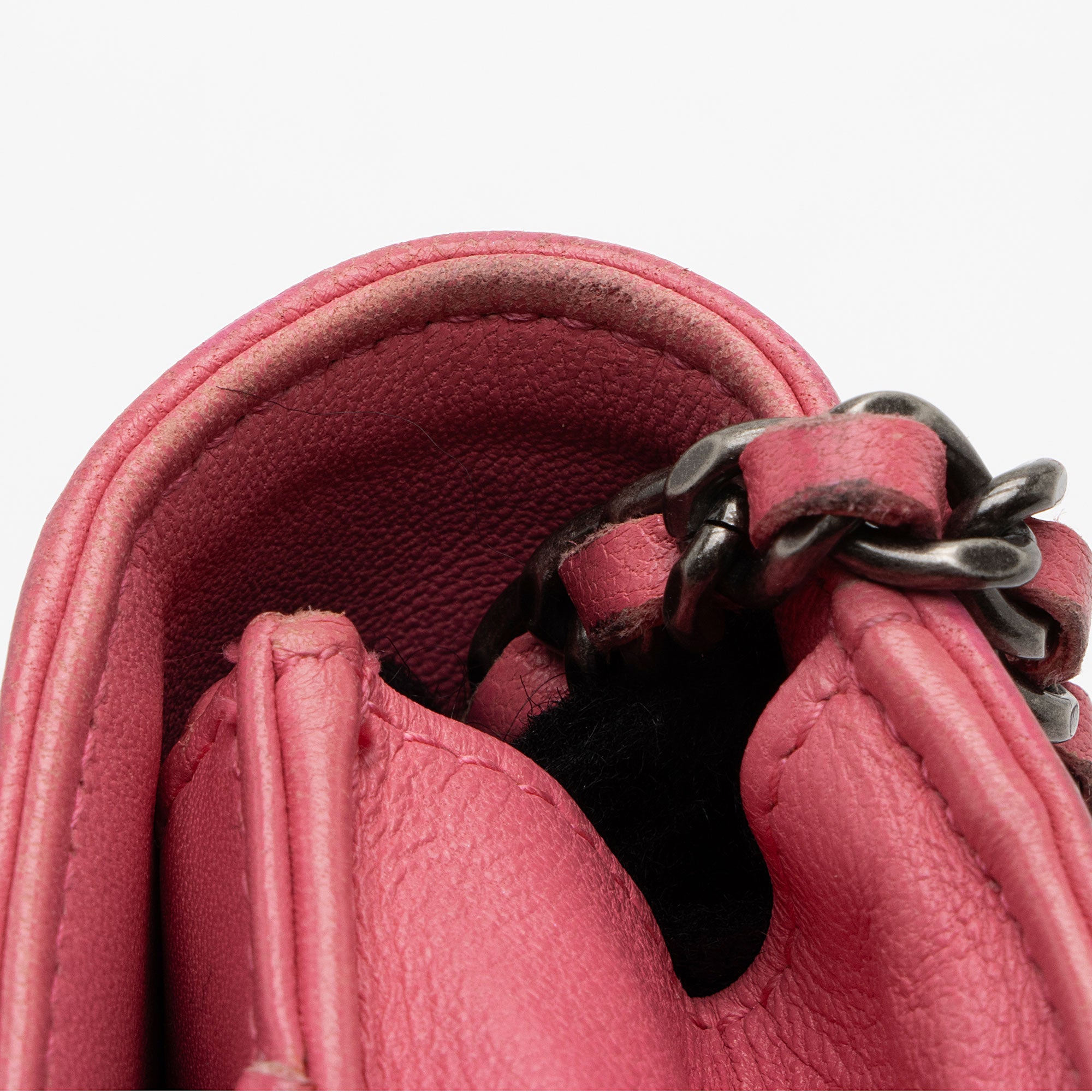 Chanel Lambskin Boy Wallet on Chain