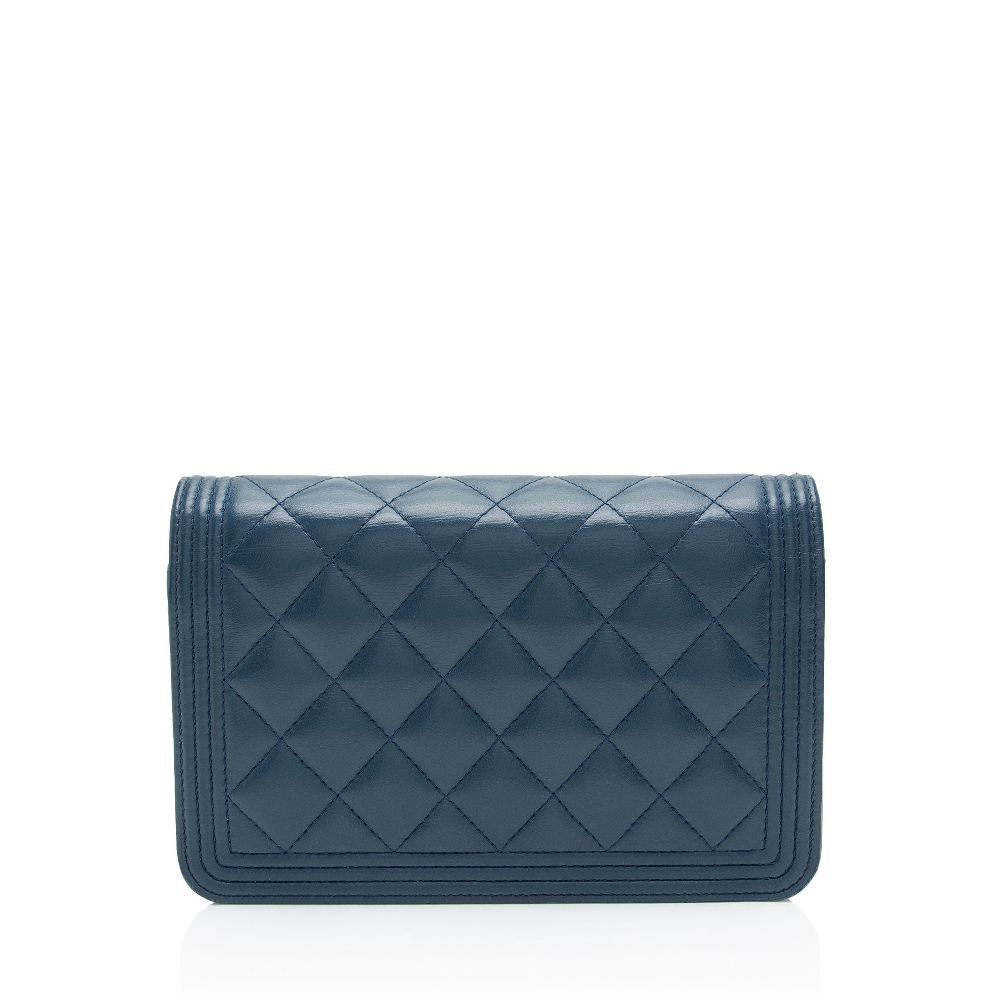 Chanel Lambskin Boy Wallet on Chain