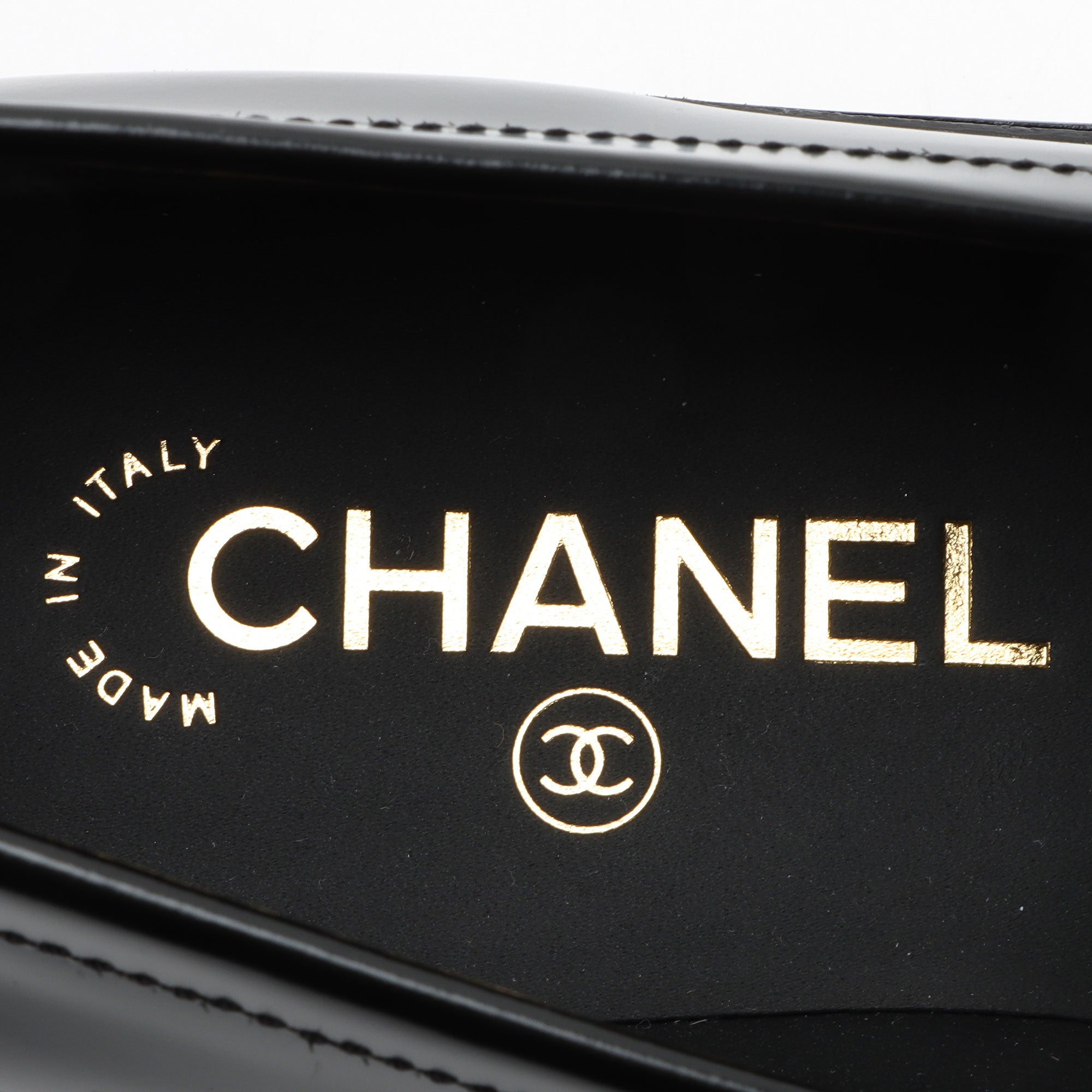 Chanel Lambskin CC Loafers - Size 9.5 / 9.5