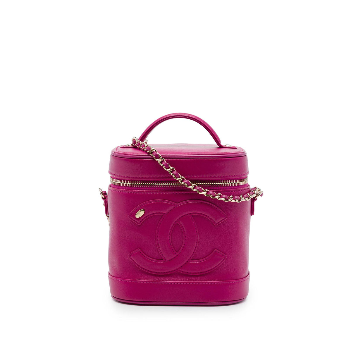 Chanel Lambskin CC Mania Vanity Case