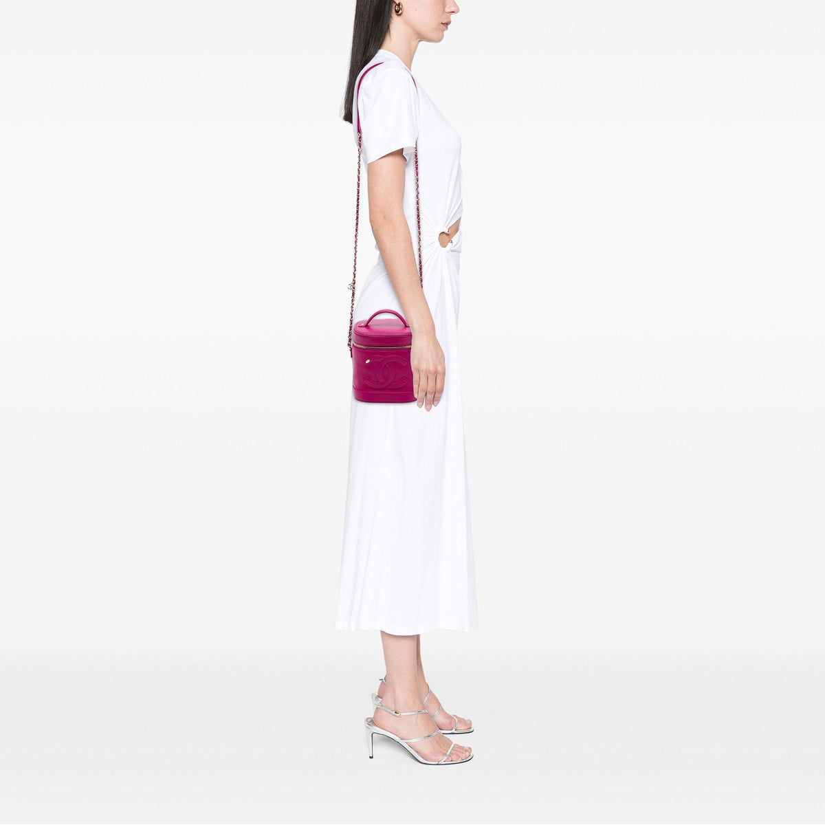 Chanel Lambskin CC Mania Vanity Case