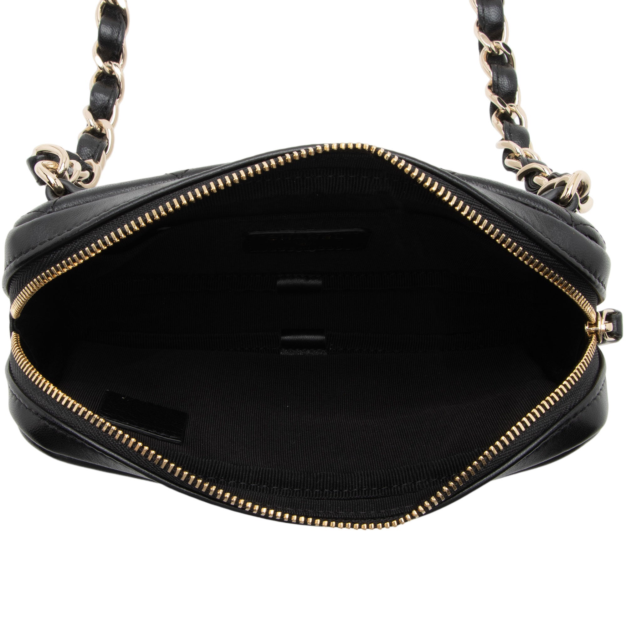 Chanel Lambskin CC Pouch Waist Bag (SHF-J8Mgx7)