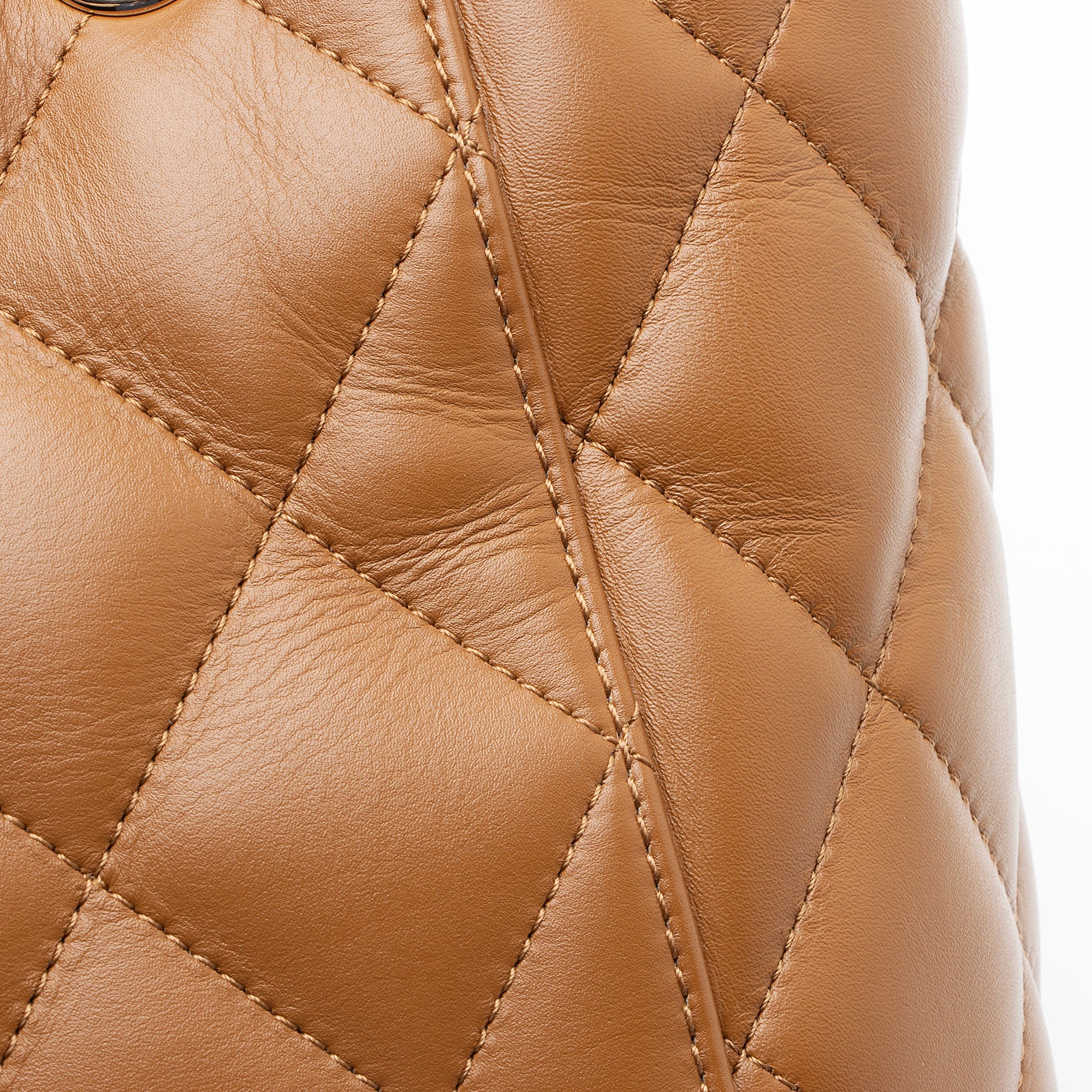 Chanel Lambskin CC Small Shopping Tote