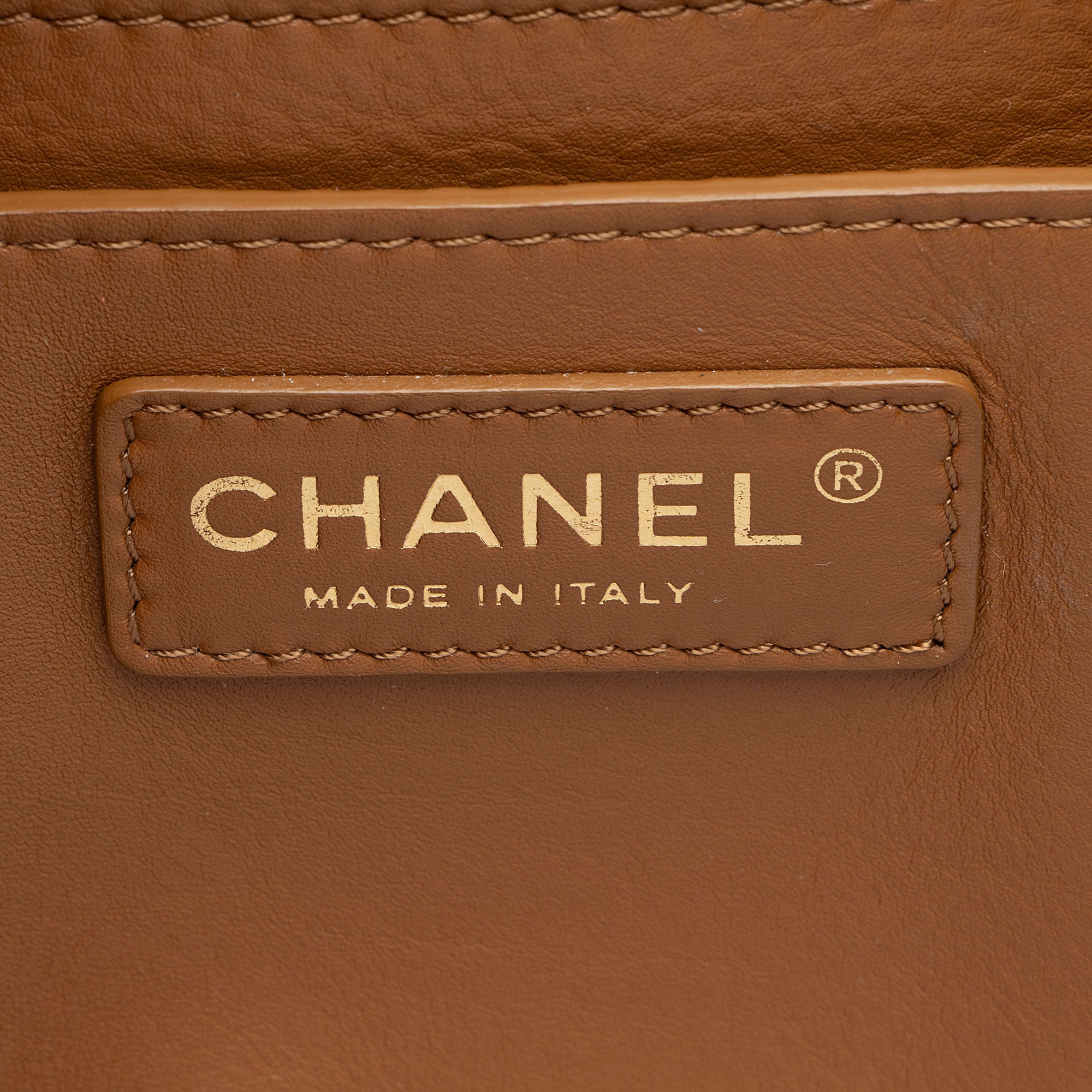Chanel Lambskin CC Small Shopping Tote