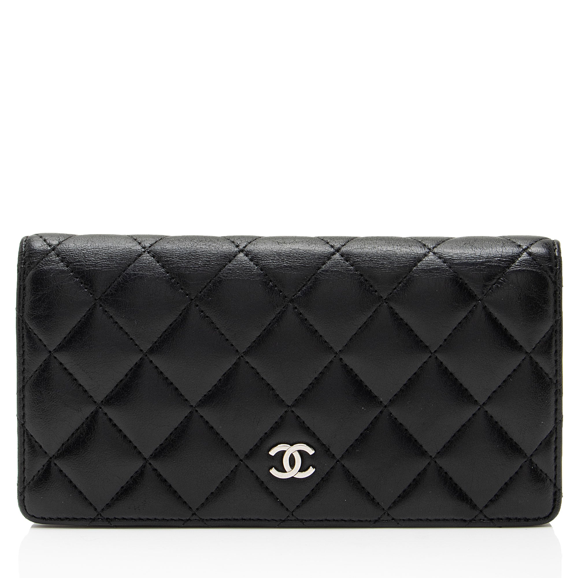 Chanel Lambskin CC Yen Wallet