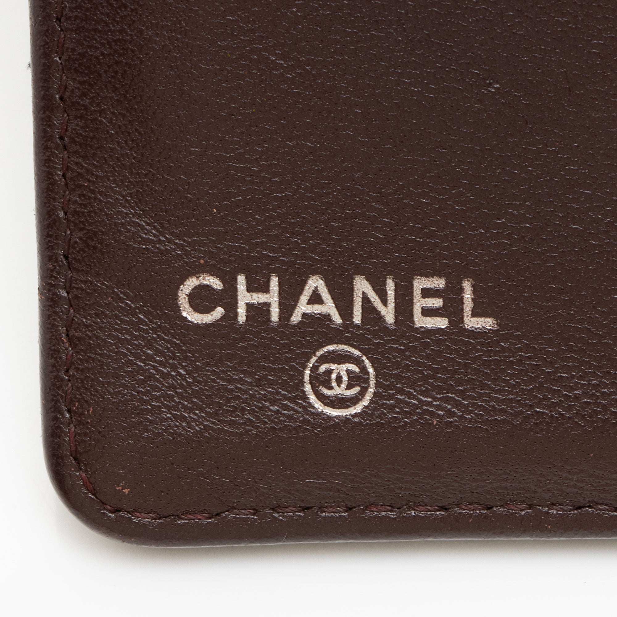Chanel Lambskin CC Yen Wallet