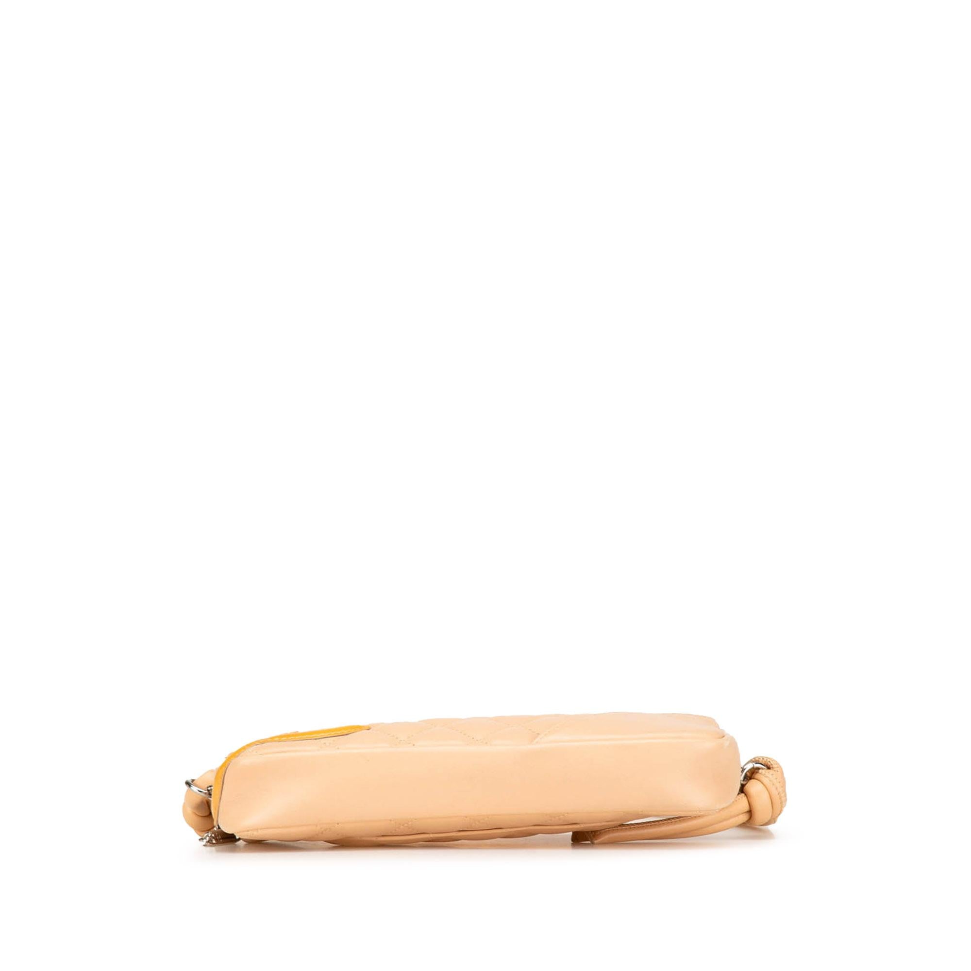 Chanel Lambskin Cambon Ligne Pochette