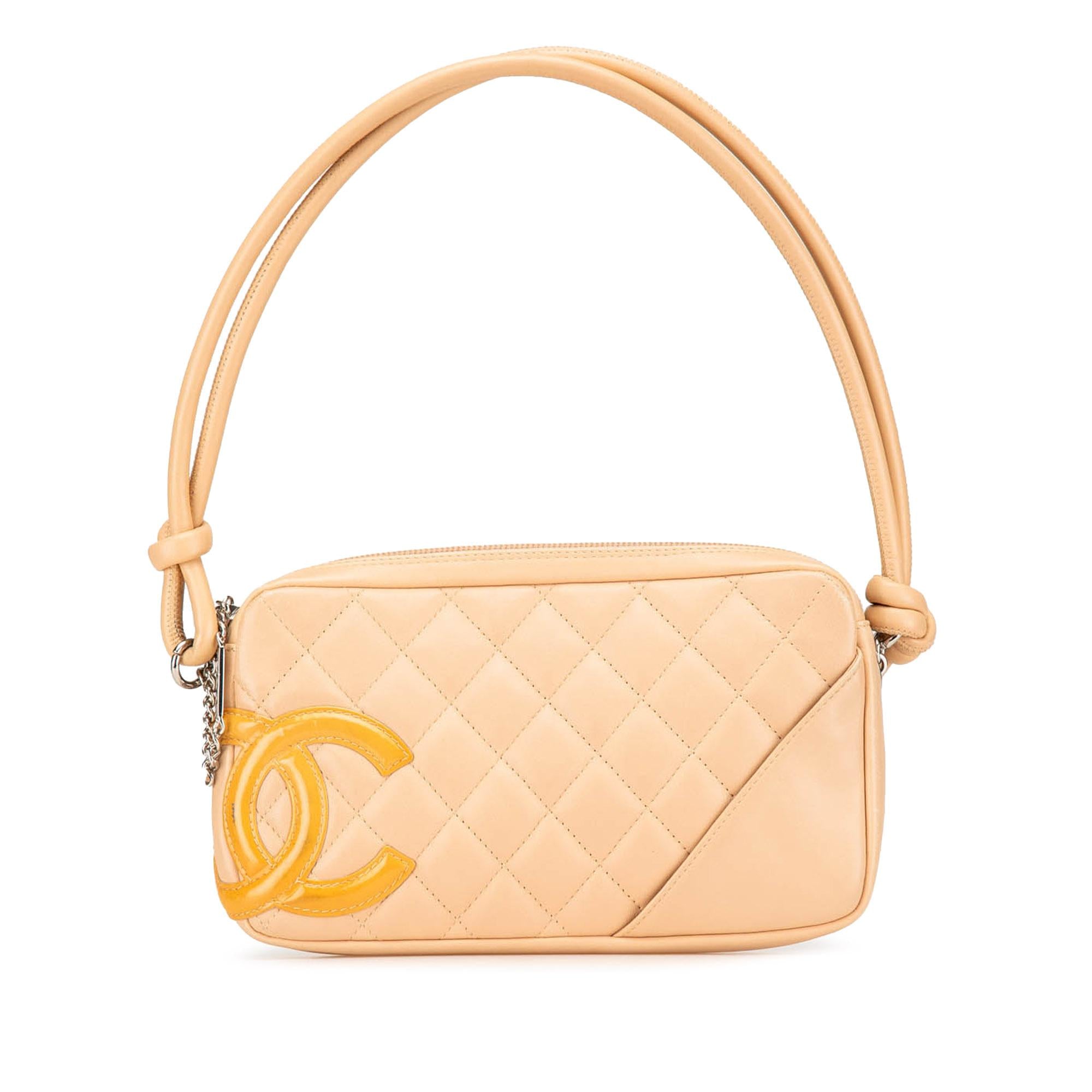 Chanel Lambskin Cambon Ligne Pochette