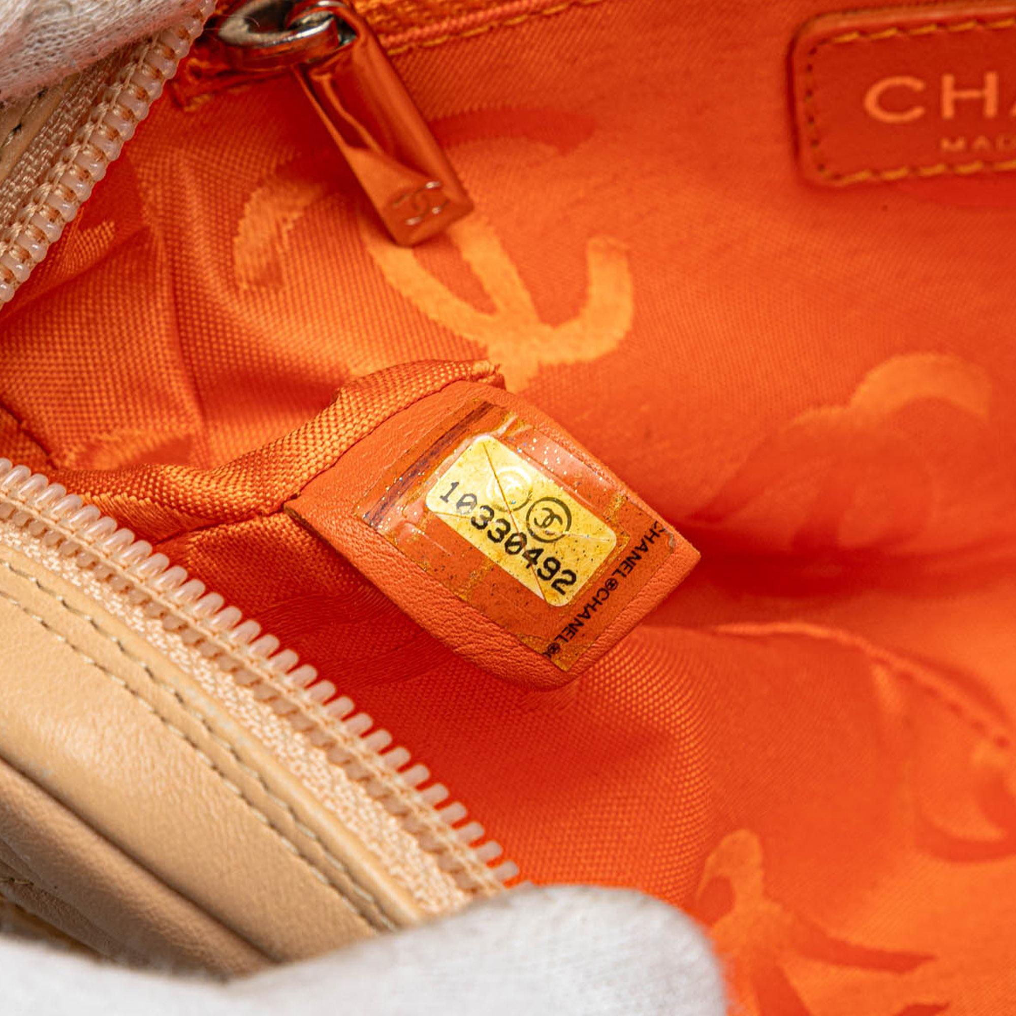 Chanel Lambskin Cambon Ligne Pochette