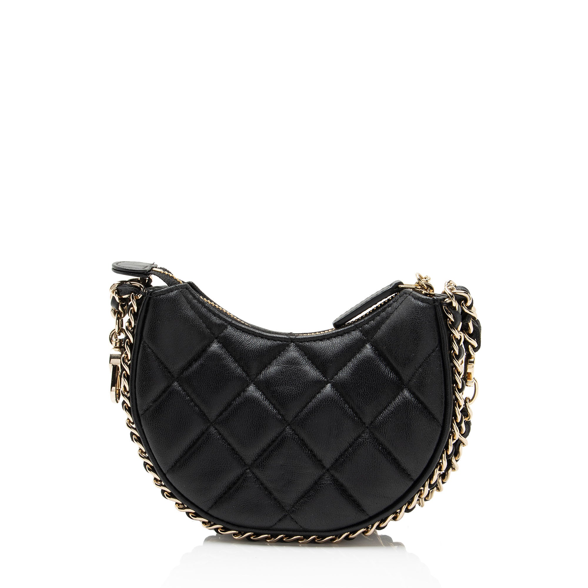 Chanel Lambskin Chain Around Mini Hobo