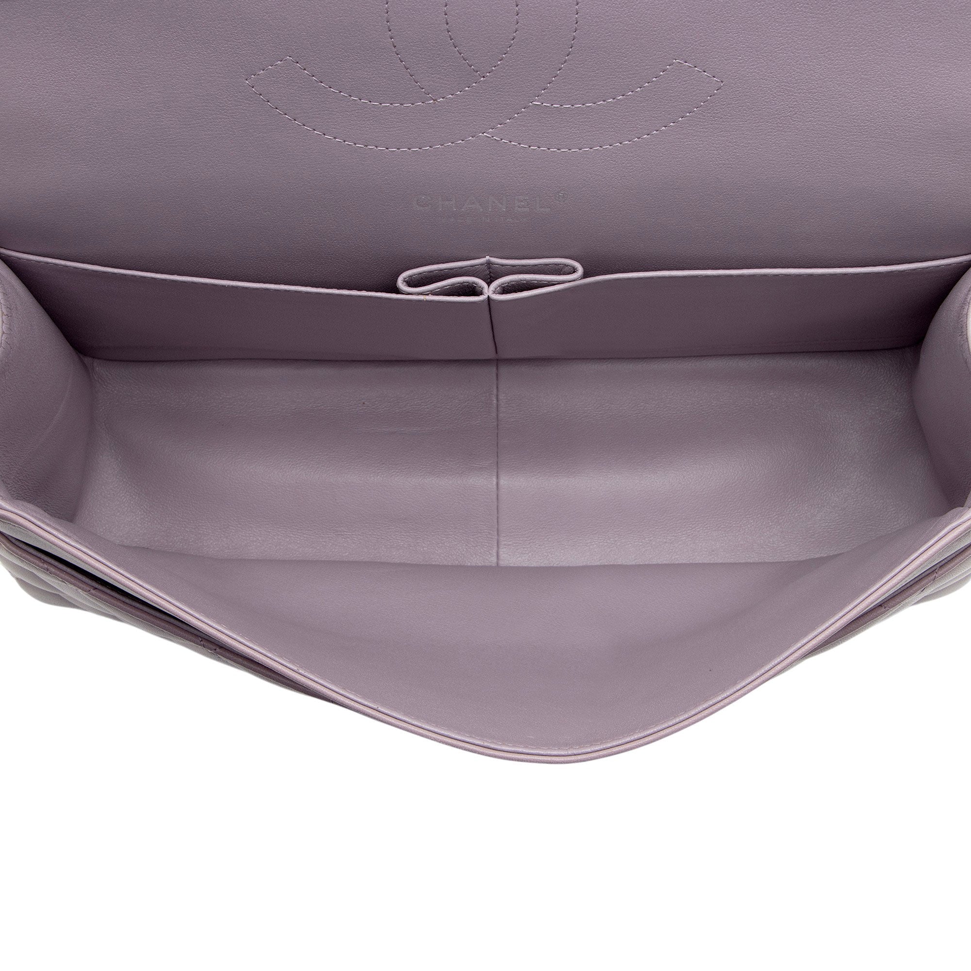 Chanel Lambskin Classic Jumbo Double Flap Bag