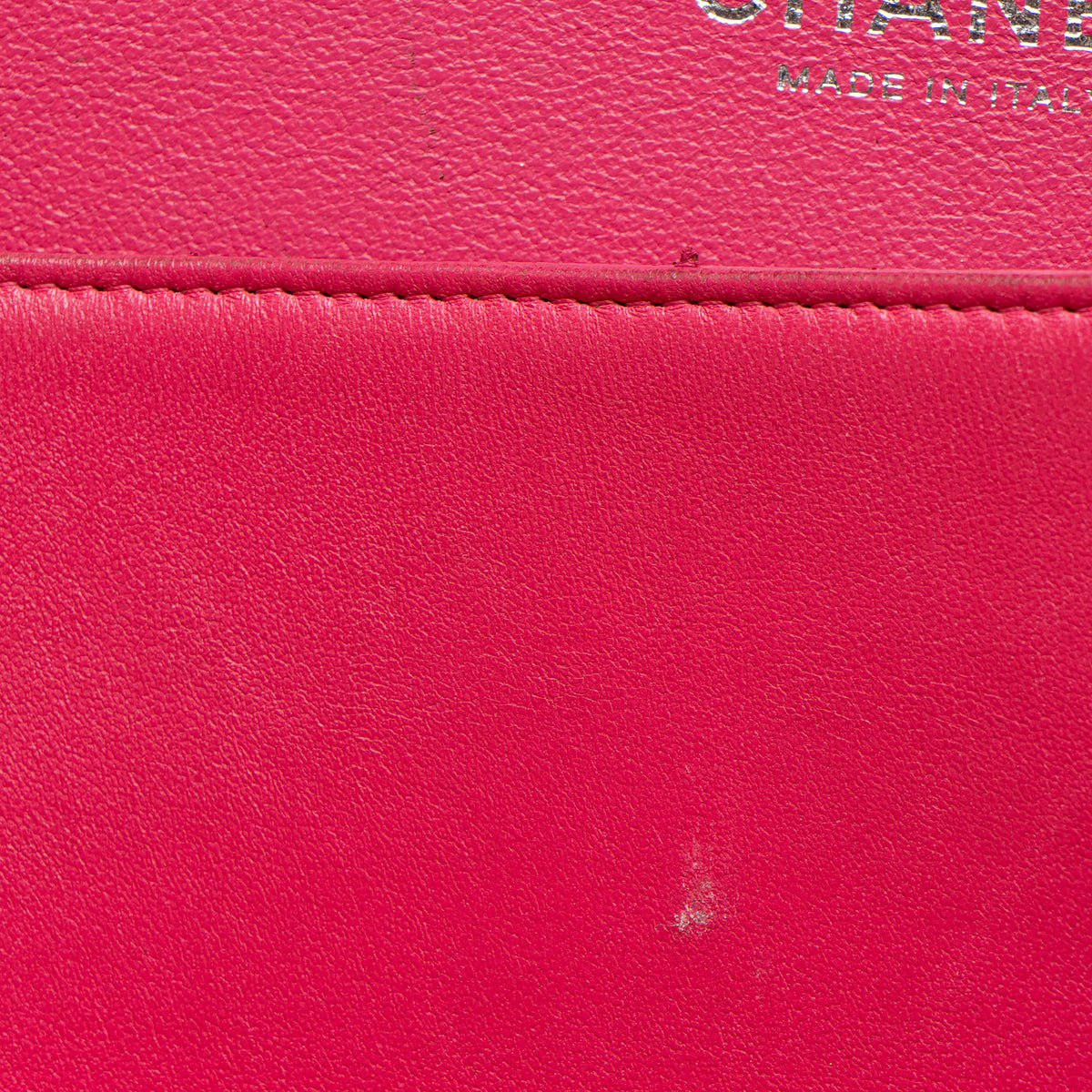 Chanel Lambskin Classic Jumbo Double Flap Bag
