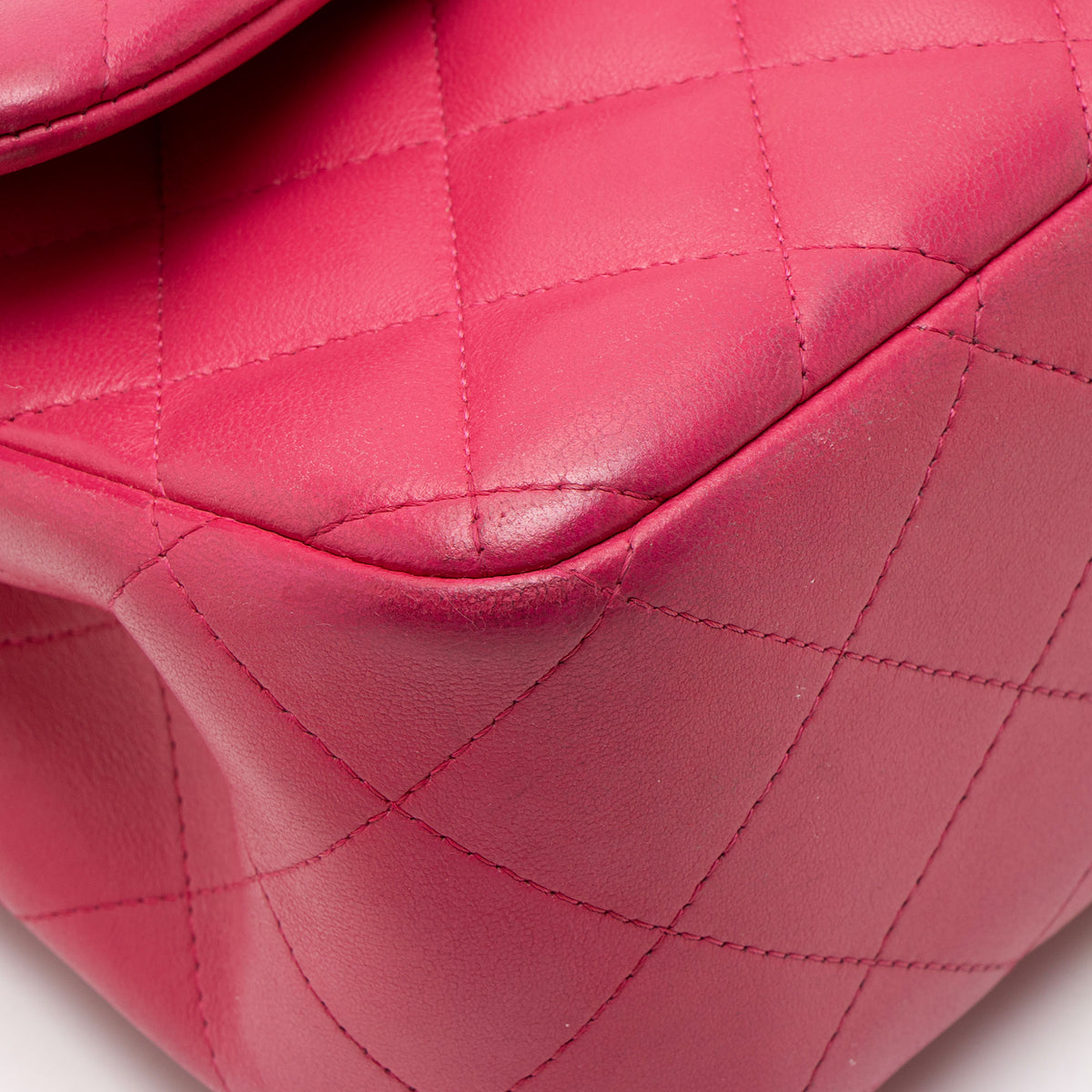 Chanel Lambskin Classic Jumbo Double Flap Bag