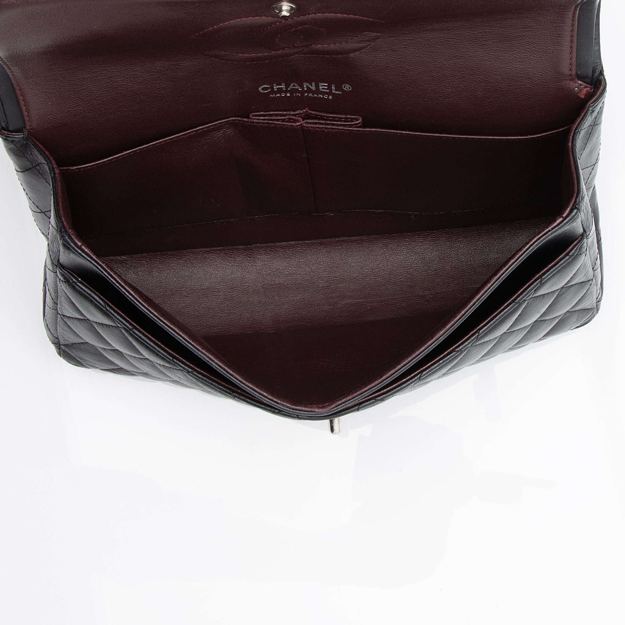 Chanel Lambskin Classic Medium Double Flap Bag (SHF-FMZc1r)