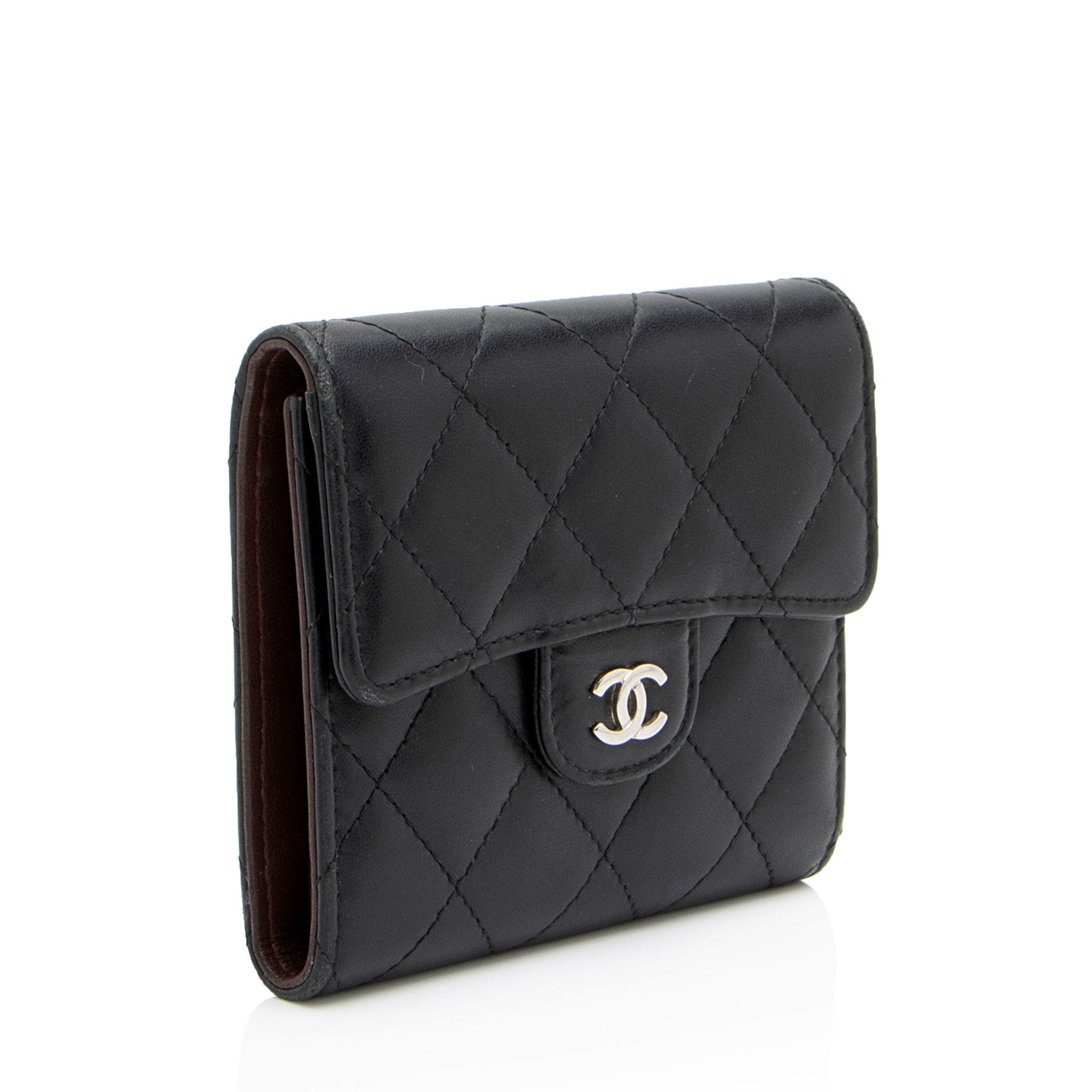 Chanel Lambskin Classic Small Flap Wallet