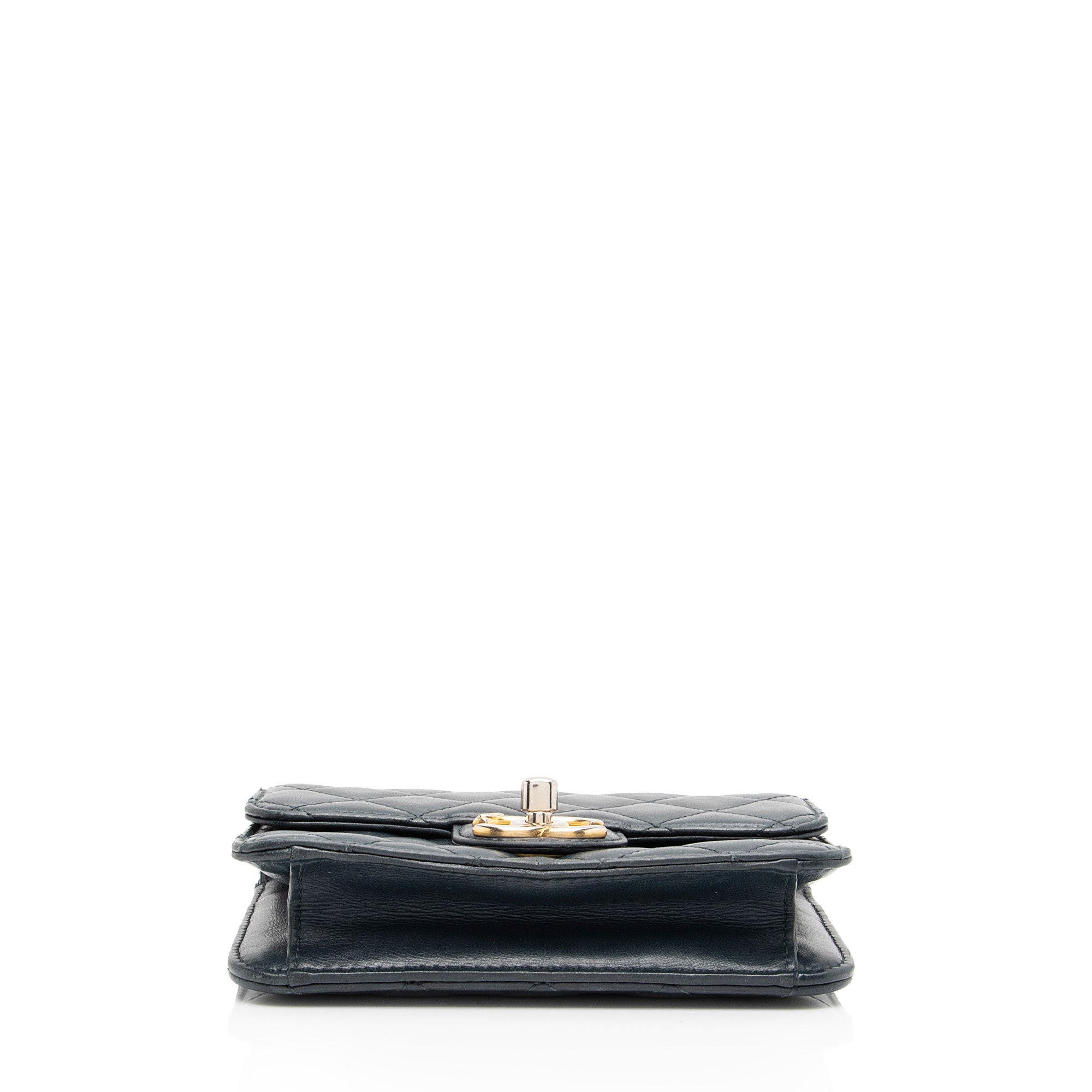 Chanel Lambskin Crossing Times Mini Flap Bag (SHF-Tv2M1K)