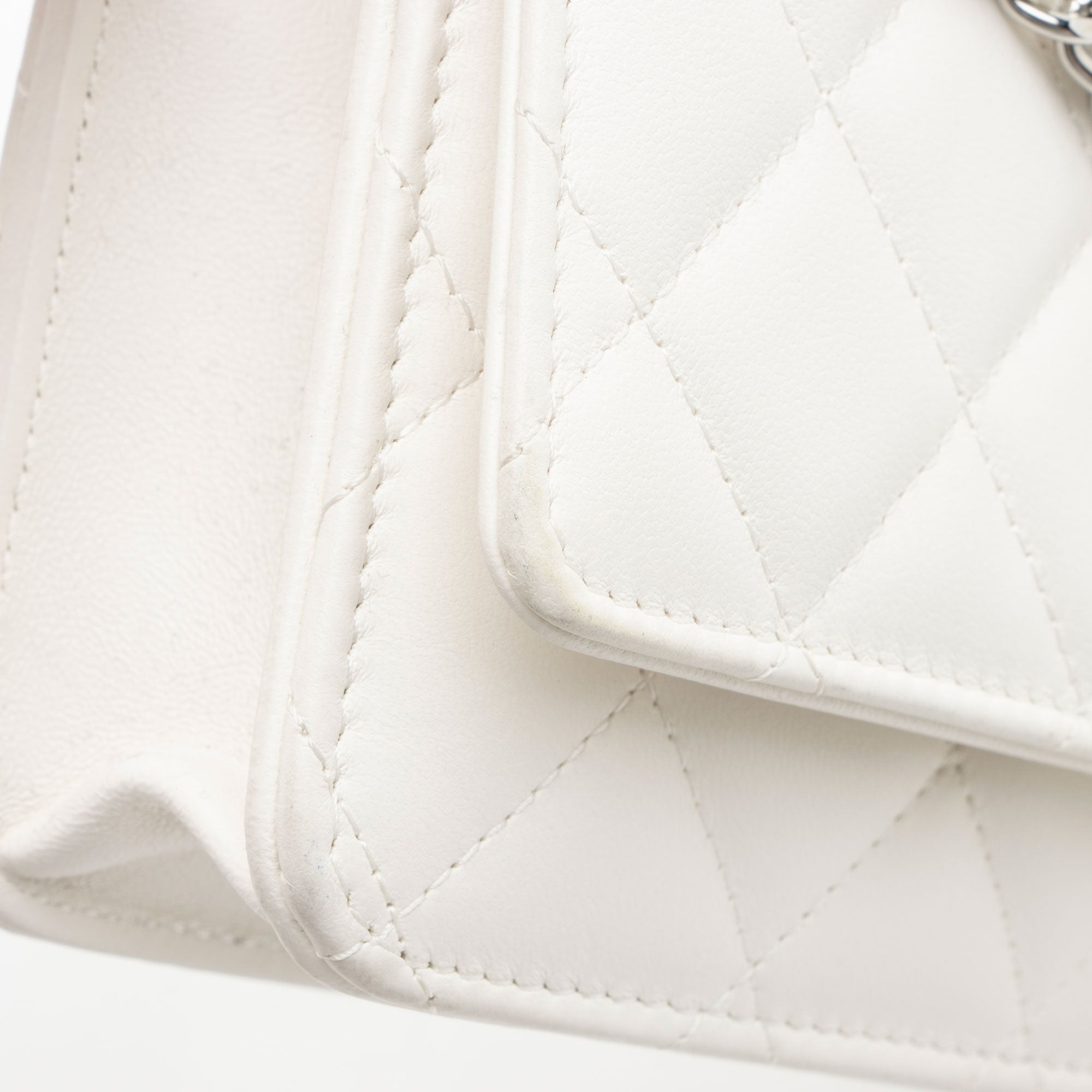Chanel Lambskin Crystal CC Wallet on Chain