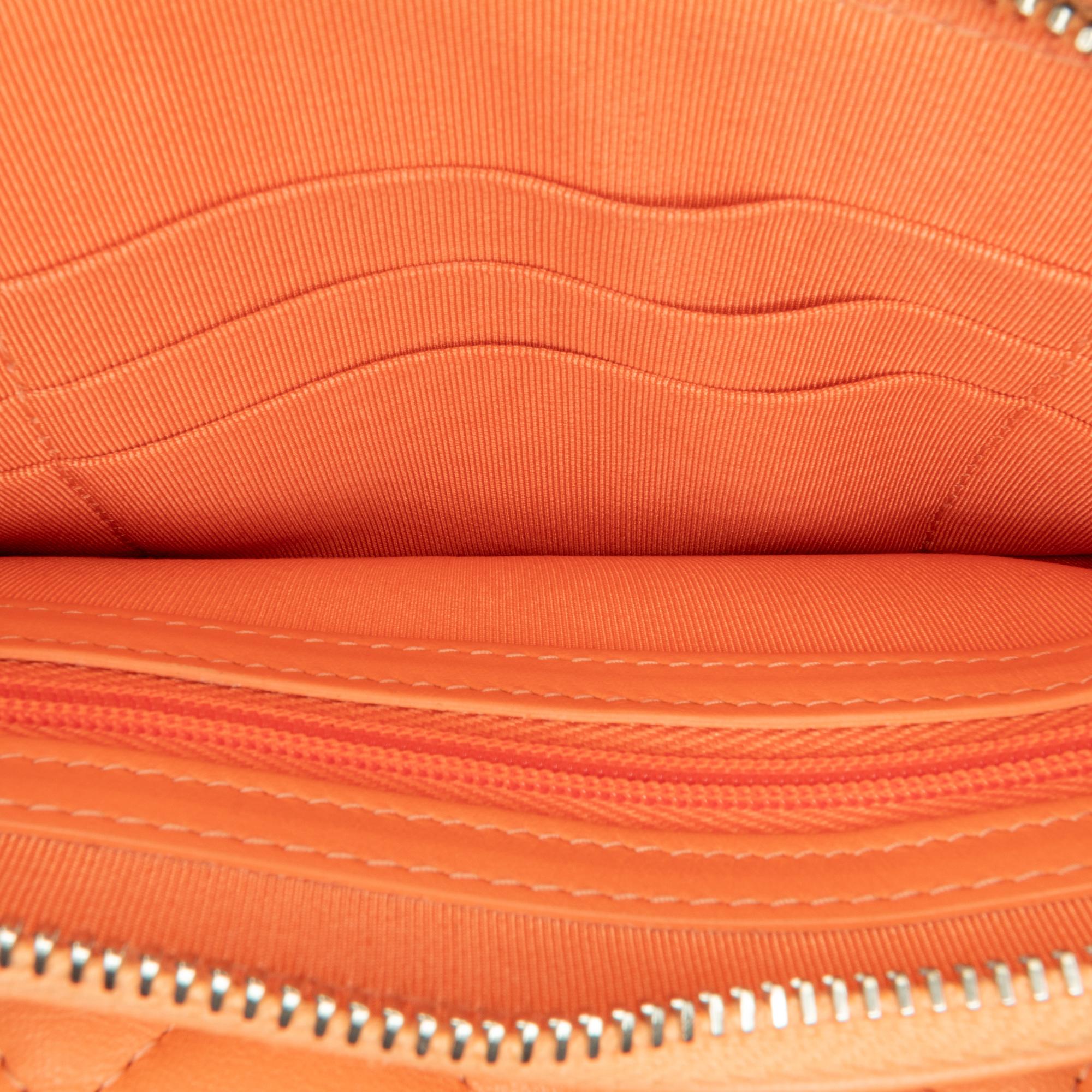 Chanel Lambskin Flap Phone Holder with Chain