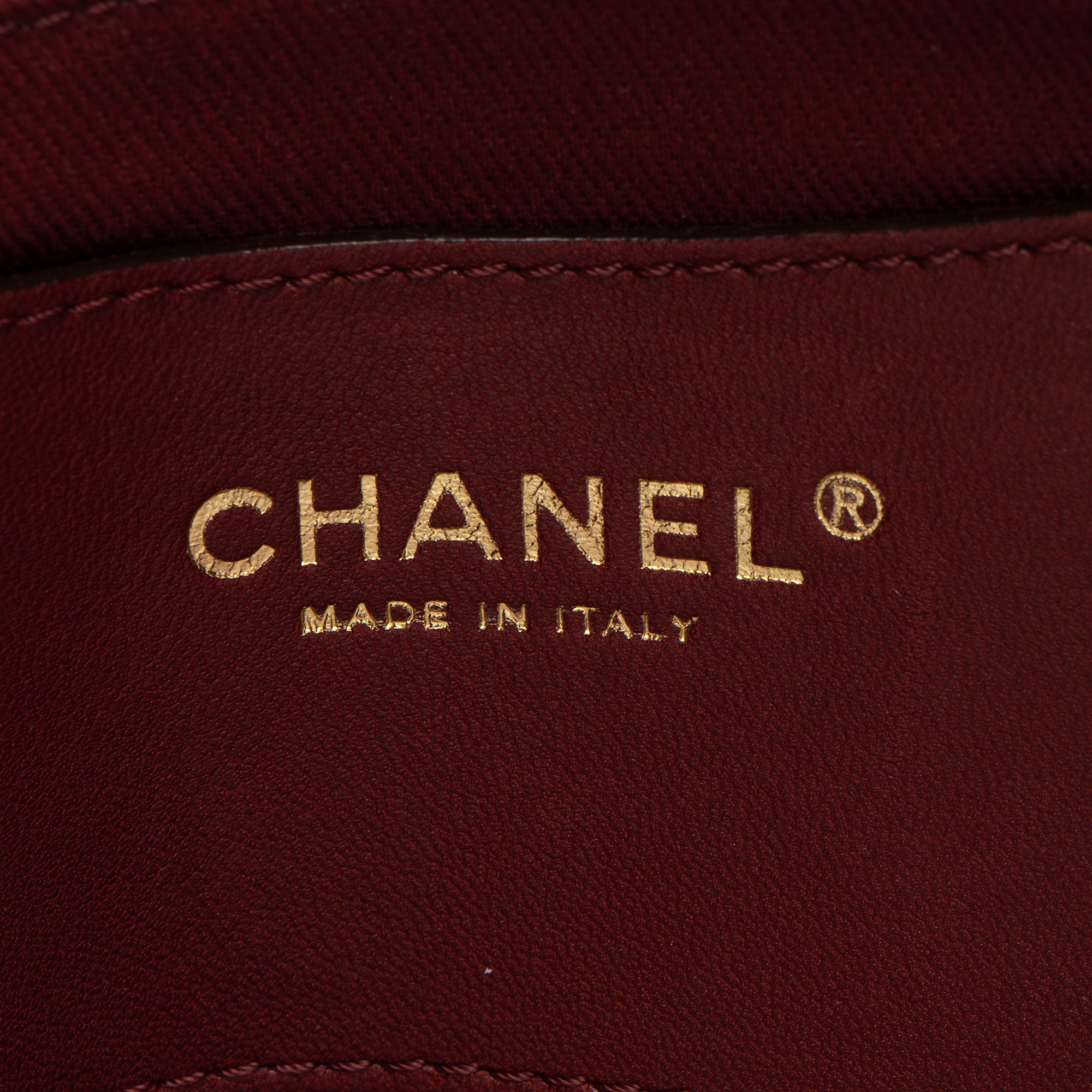 Chanel Lambskin Just Mademoiselle Large Bowler Bag (SHF-xiVMoz)