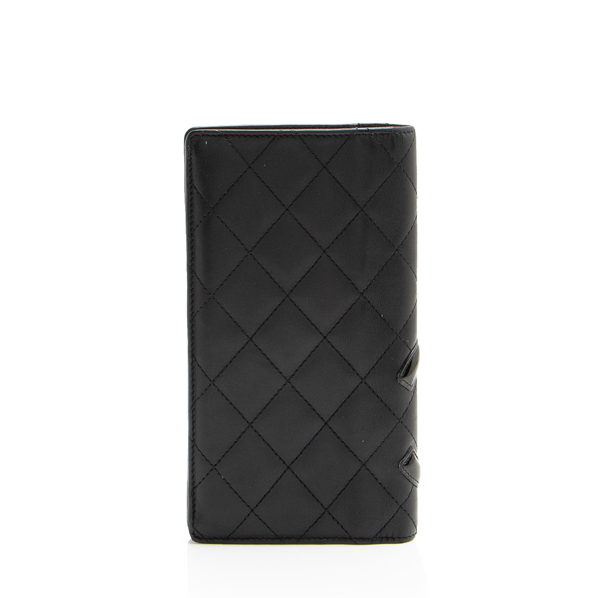 Chanel Lambskin Ligne Cambon Bifold Wallet