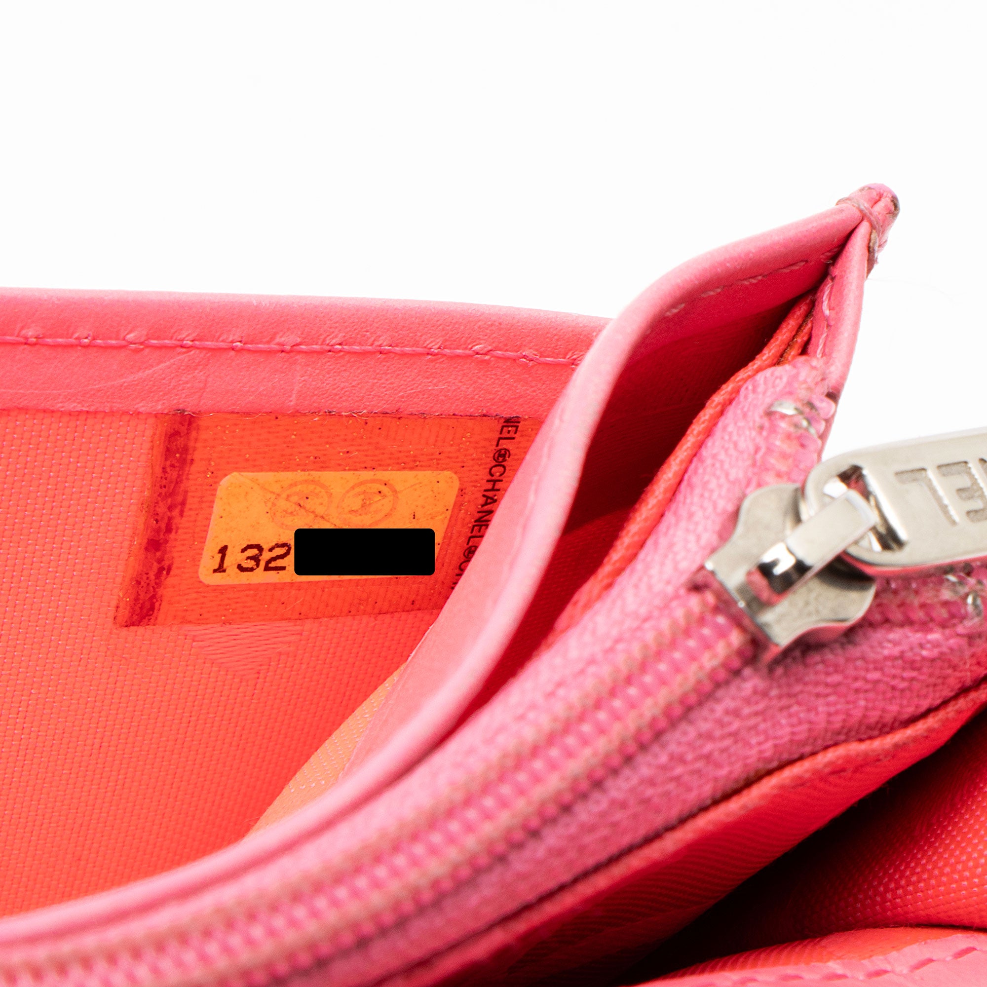 Chanel Lambskin Ligne Cambon Bifold Wallet