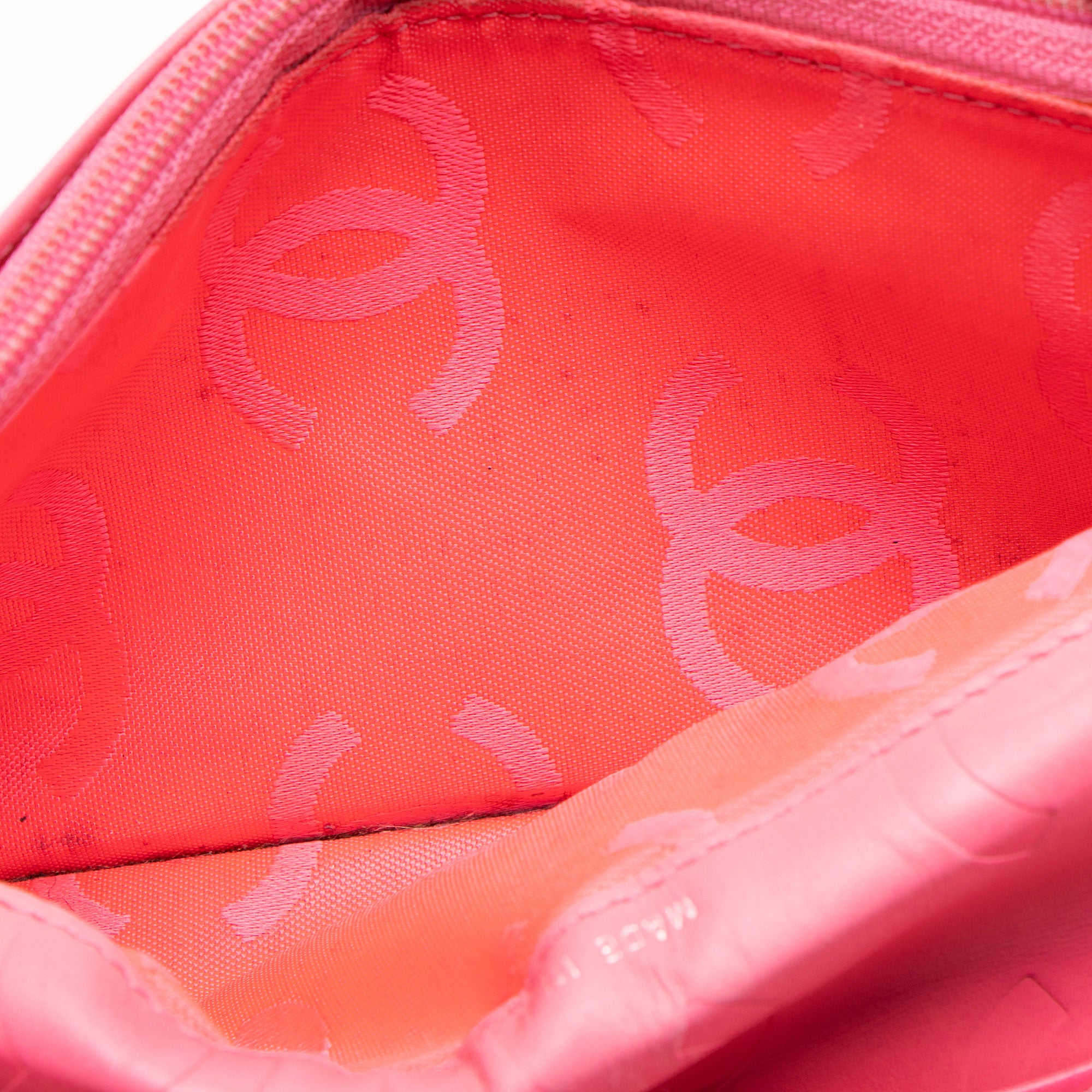 Chanel Lambskin Ligne Cambon Bifold Wallet