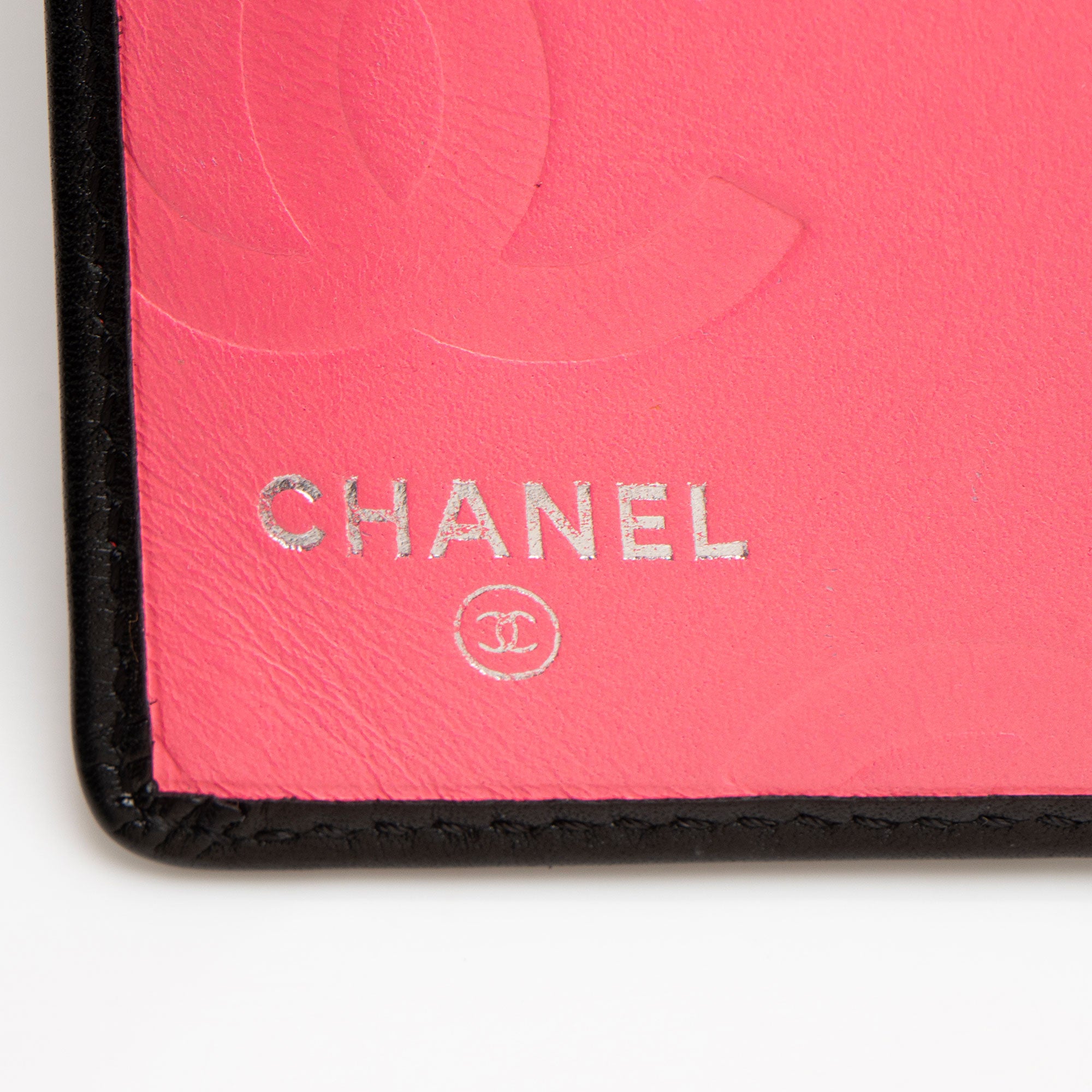 Chanel Lambskin Ligne Cambon Bifold Wallet