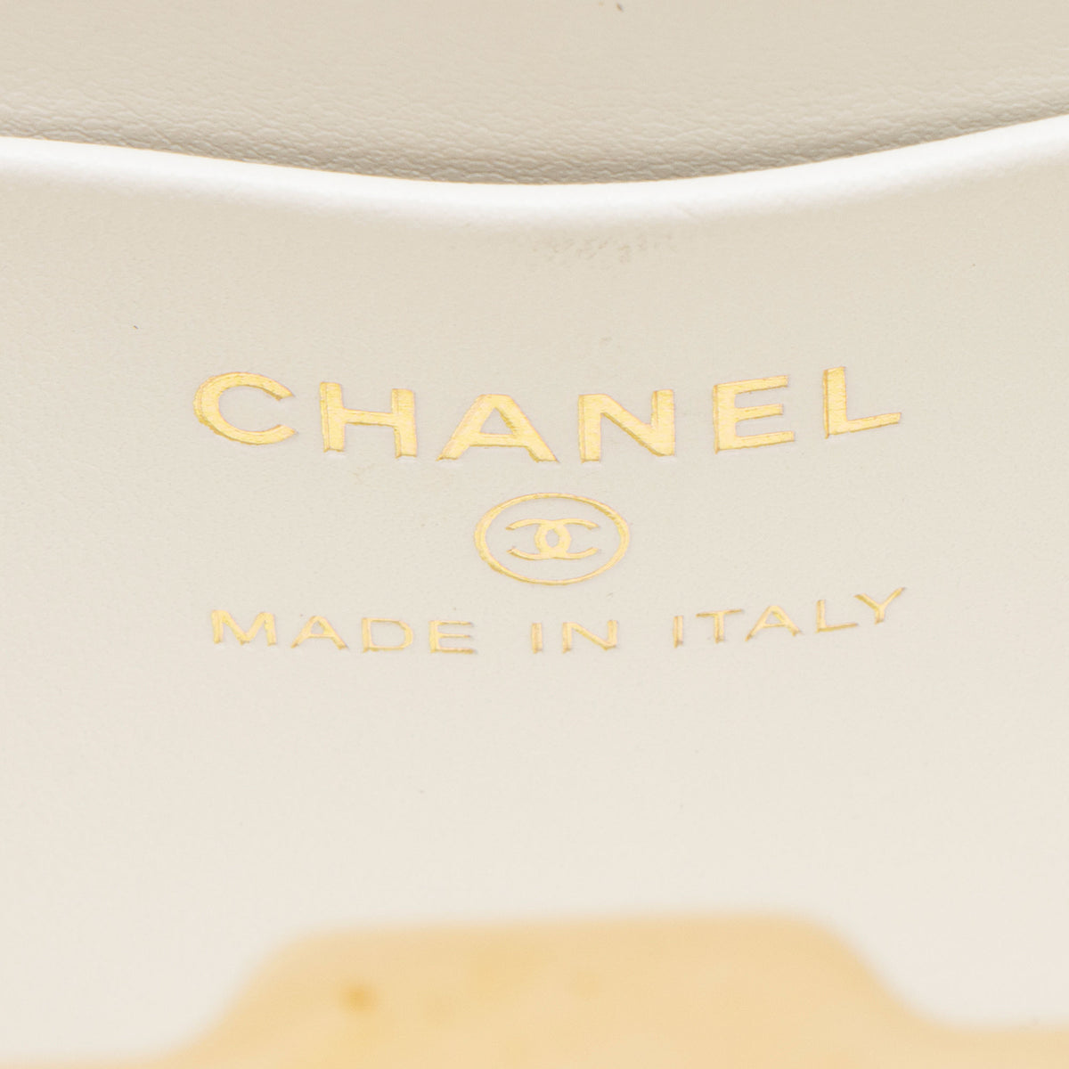 Chanel Lambskin Lock Frame Vanity Case