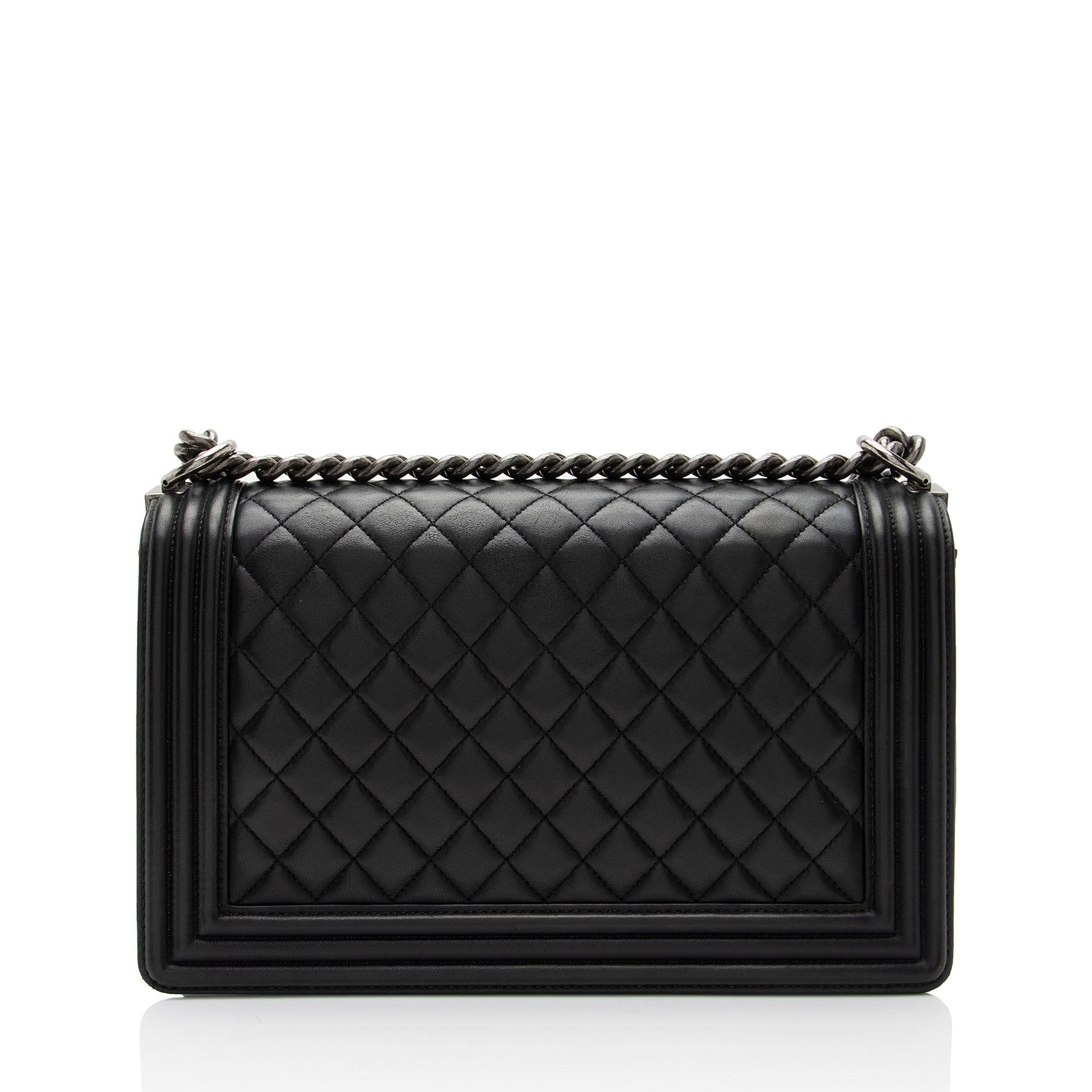 Chanel Lambskin New Medium Boy Bag