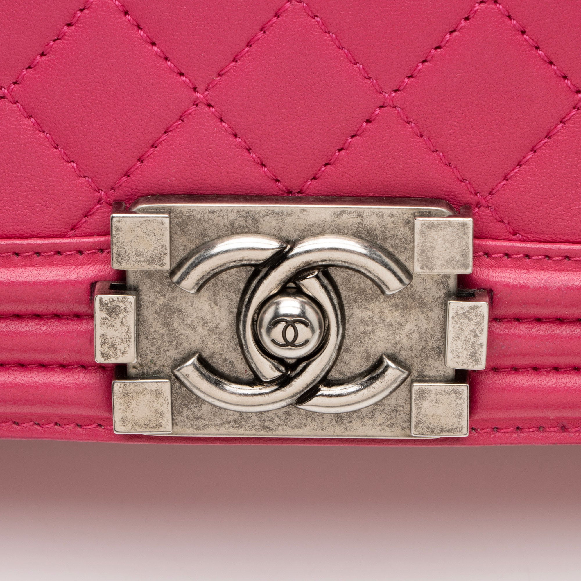 Chanel Lambskin New Medium Boy Bag